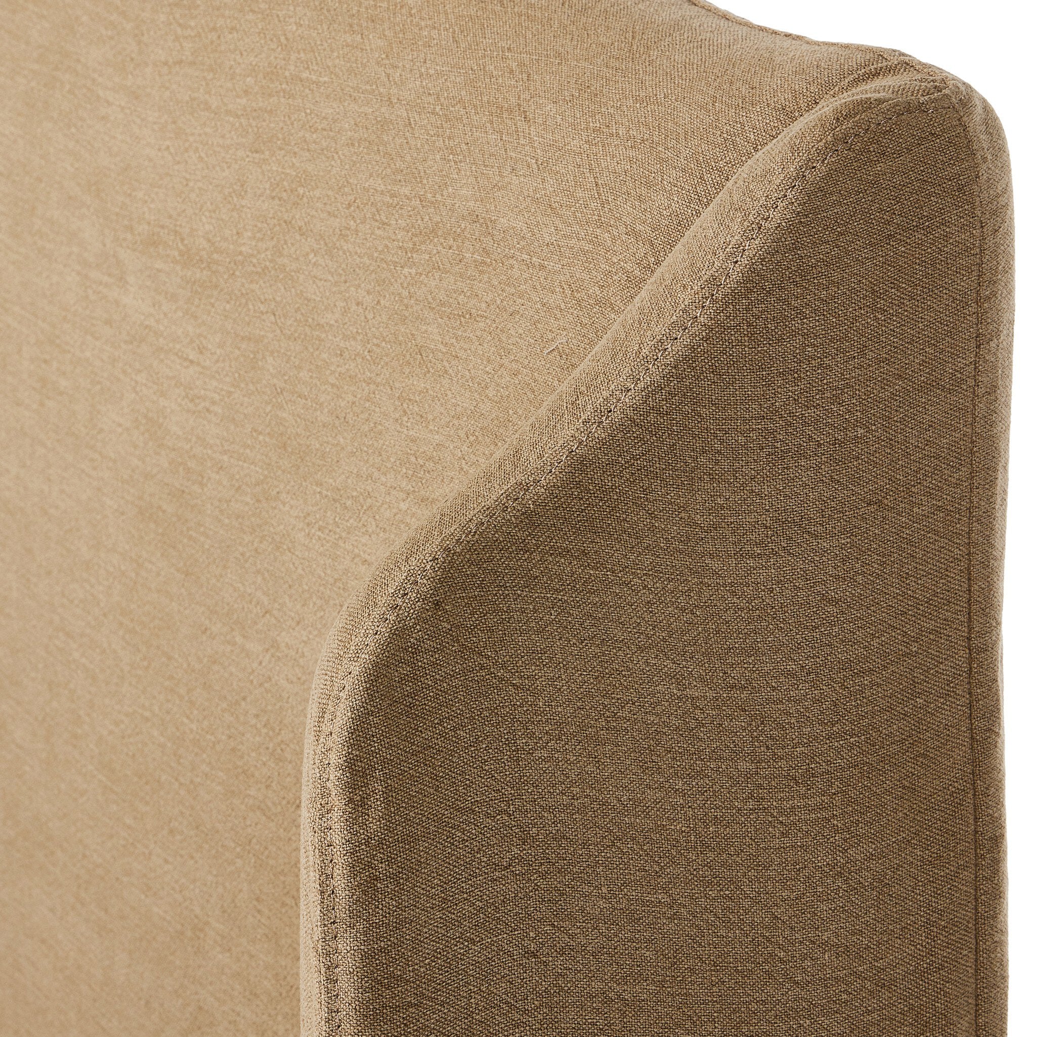 Meryl Slipcover Bed - Broadway Canvas | King
