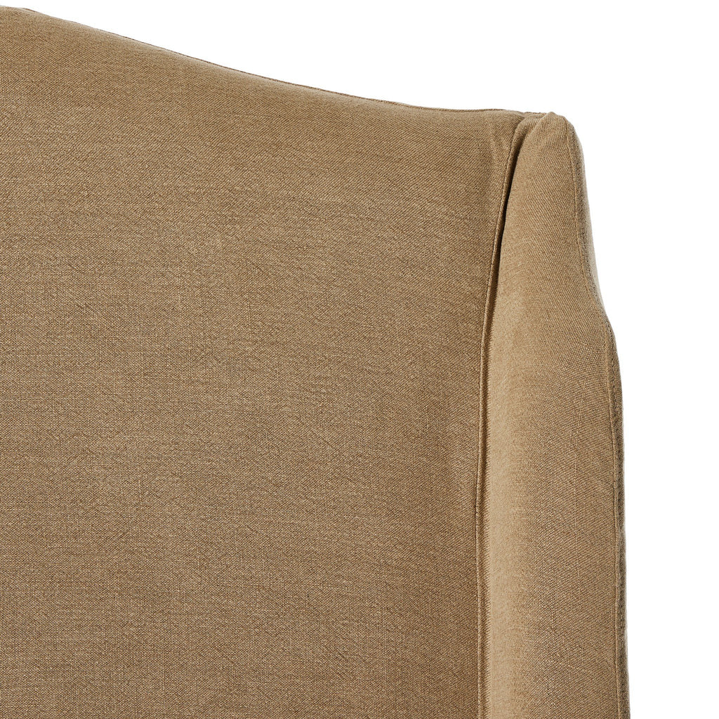 Meryl Slipcover Bed - Broadway Canvas | King