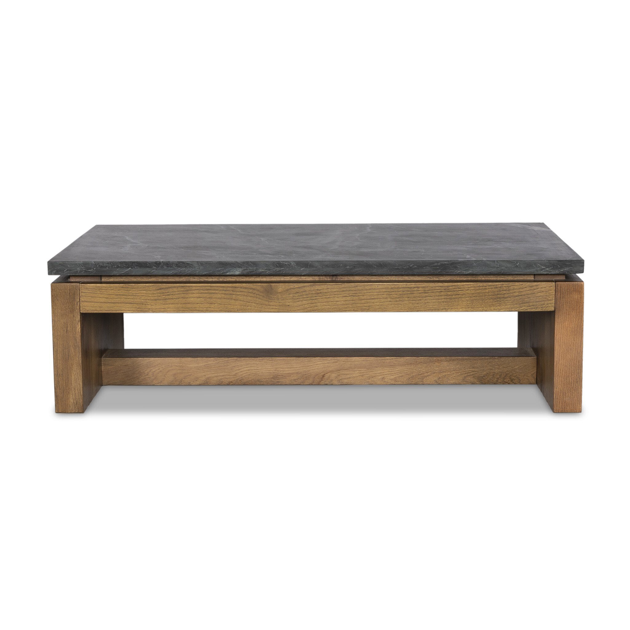 Kenneth Coffee Table - Polished Black Marble