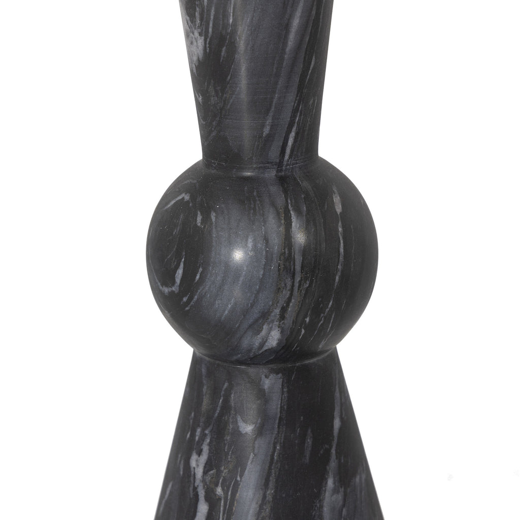 Bibianna Table Lamp - Black Italian Marble