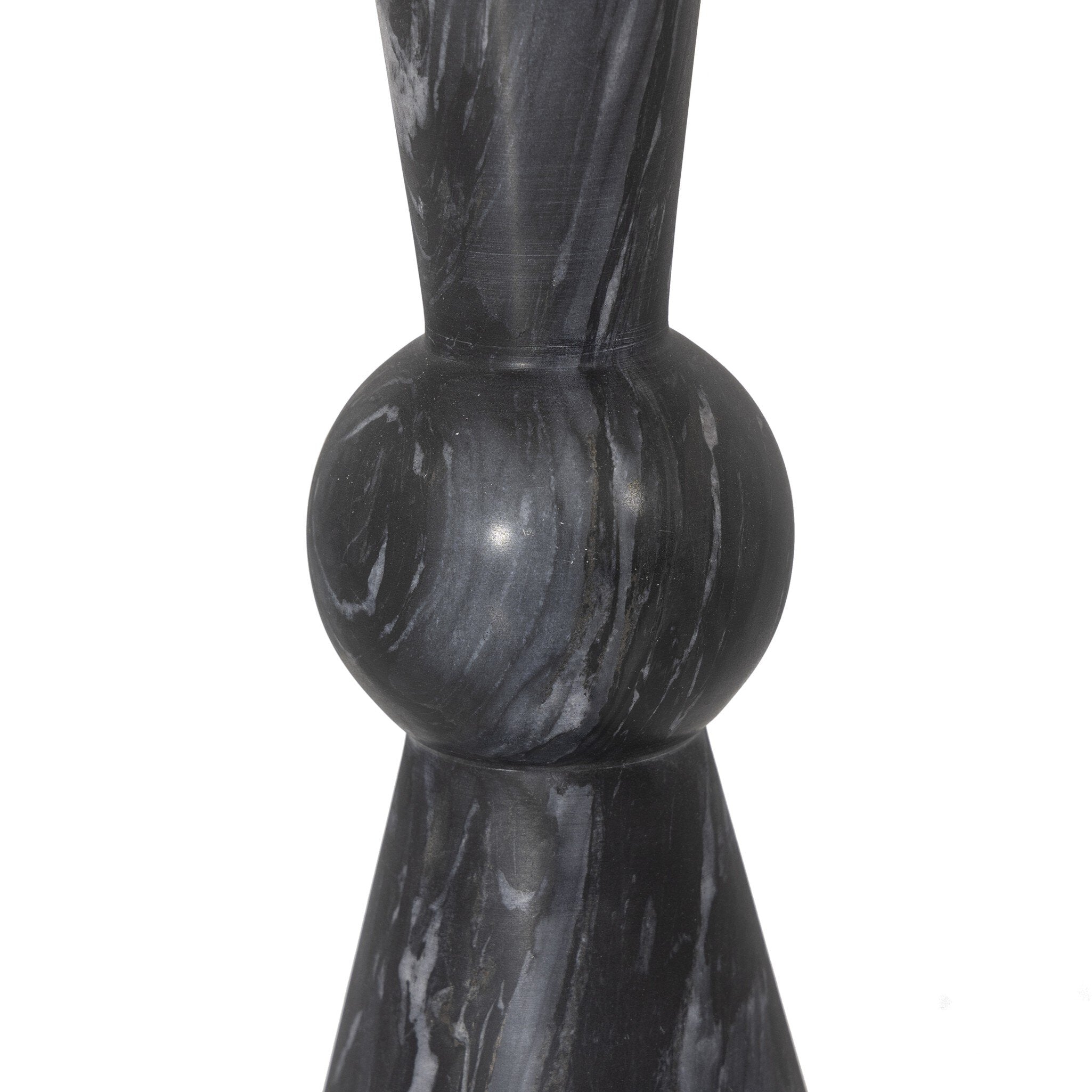 Bibianna Table Lamp - Black Italian Marble