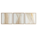 Wash Triptych by Jess Engle - Vertical Grain White Oak Floater