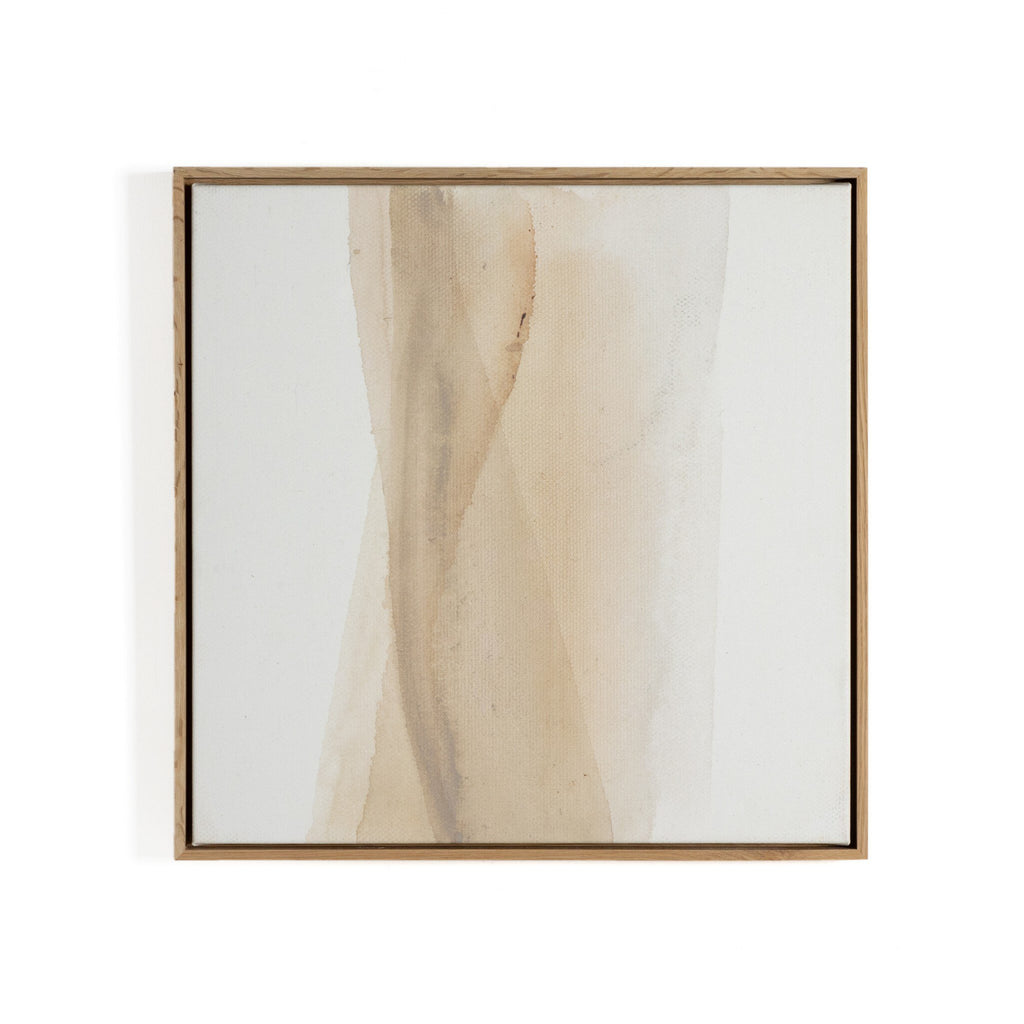 Wash Triptych by Jess Engle - Vertical Grain White Oak Floater