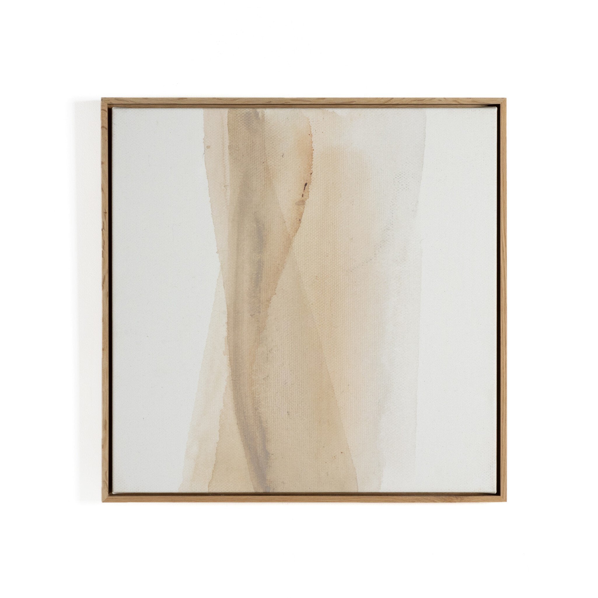 Wash Triptych by Jess Engle - Vertical Grain White Oak Floater