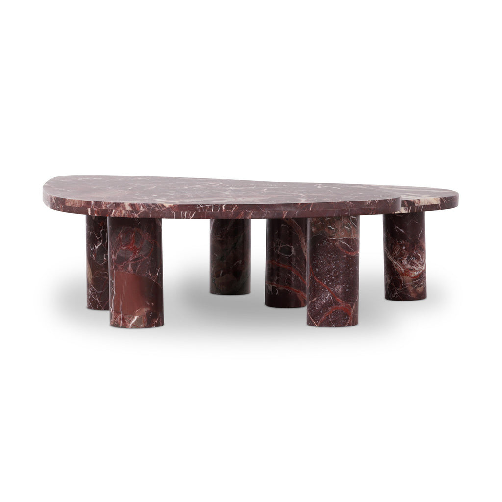 Zion Nesting Coffee Tables - Merlot Marble