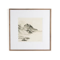Land Sketch 2 by Dan Hobday - Rustic 1.5 Walnut