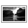 Big Sur by Gold Rush Art Co. - Black 2.5 Maple