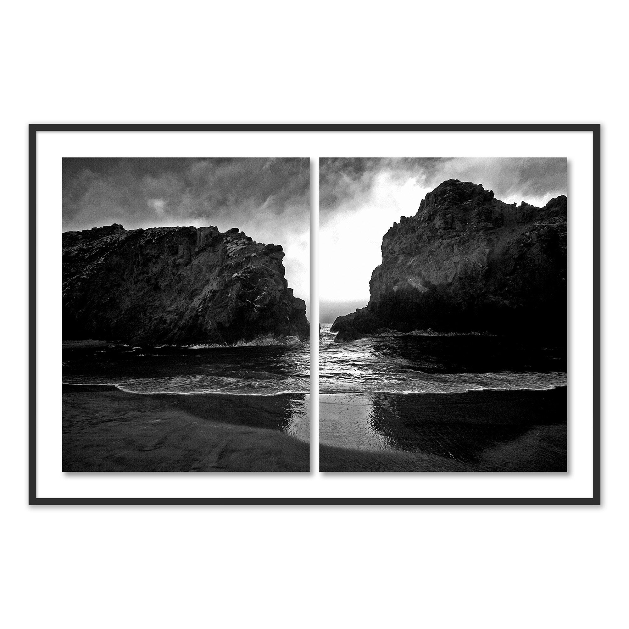 Big Sur by Gold Rush Art Co. - Black 2.5 Maple