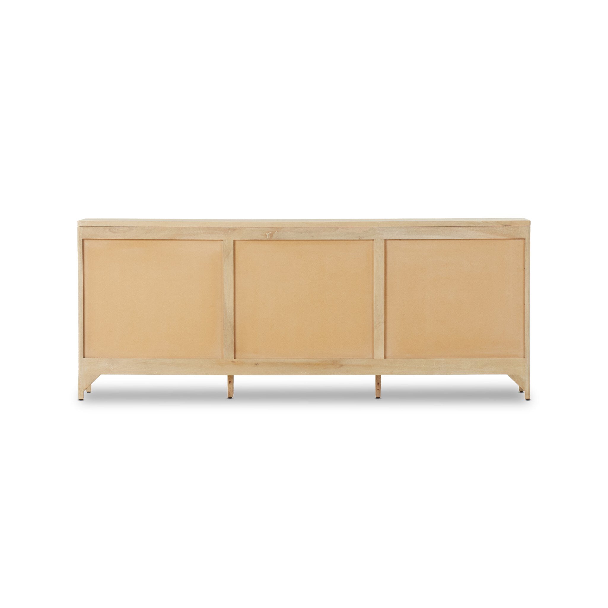 Sydney 9 Drawer Dresser - Natural Cane