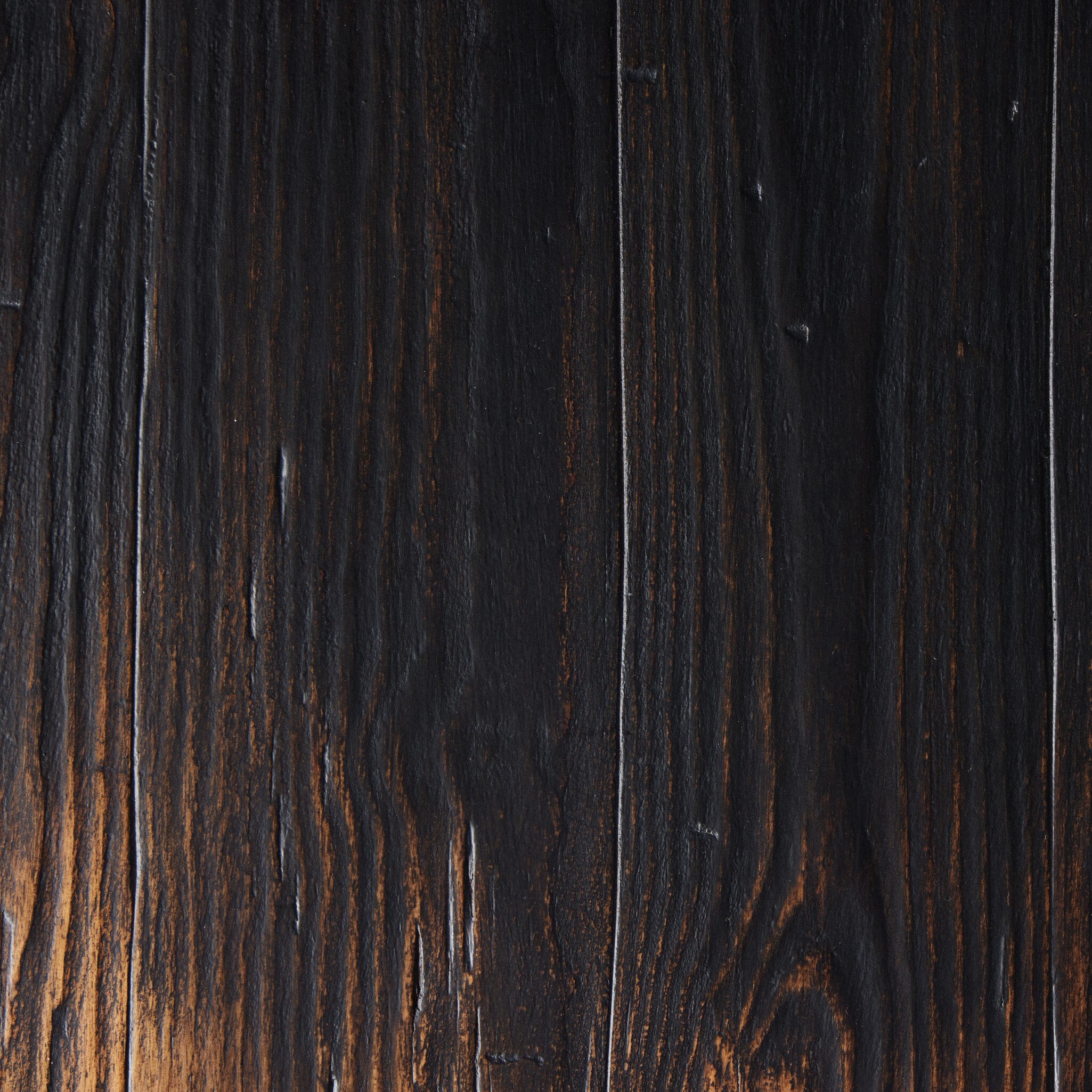 Kickapoo River Cricket Table - Distressed Black Veneer
