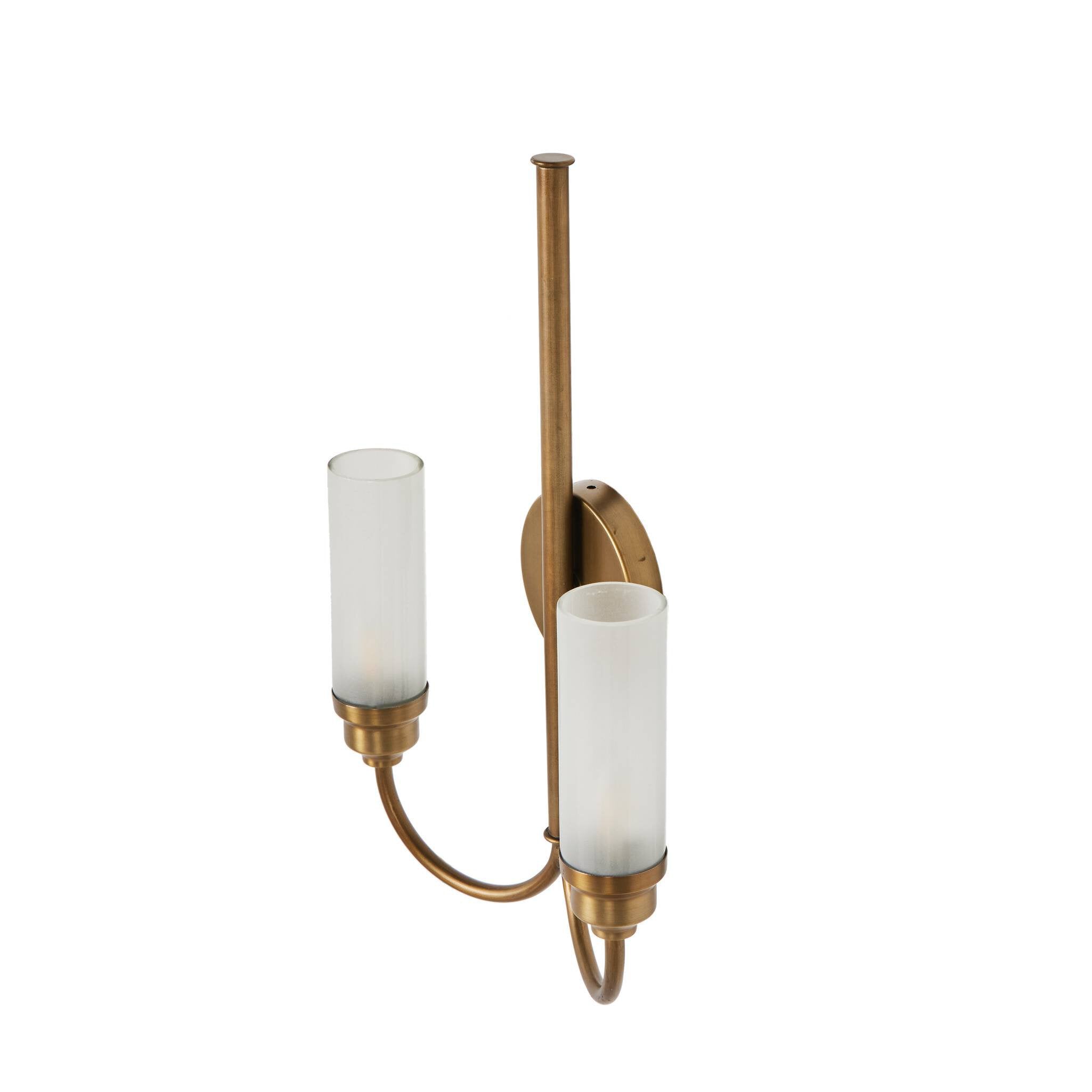 Darby Sconce - Antique Brass Iron