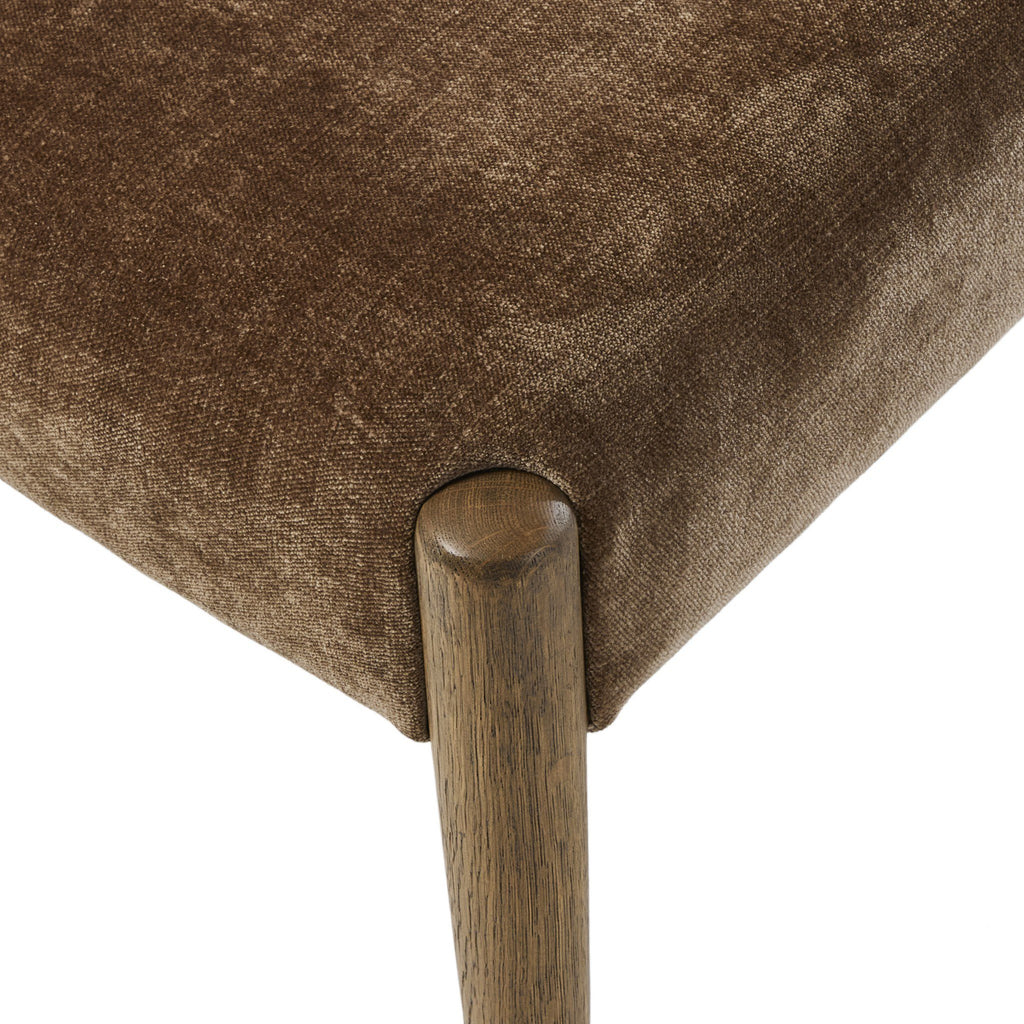 Jayla Armless Dining Chair - Altair Mushroom