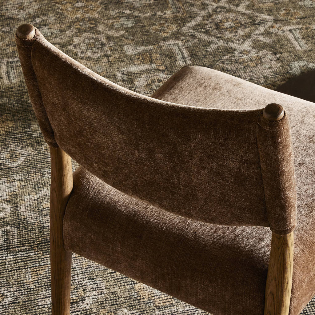 Jayla Armless Dining Chair - Altair Mushroom
