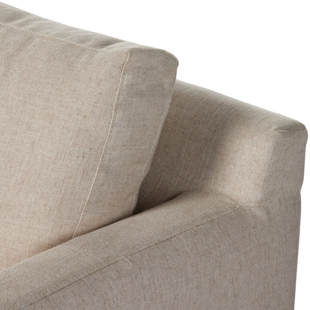 Hampton 2-Piece Slipcover Sectional - Evere Creme | LAF