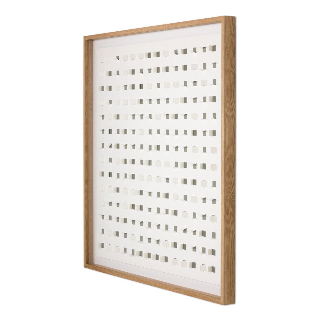 See Through Laurel Oak by FH Art Studio - Vertical Grain 2.5 White Oak | 48" x 48"