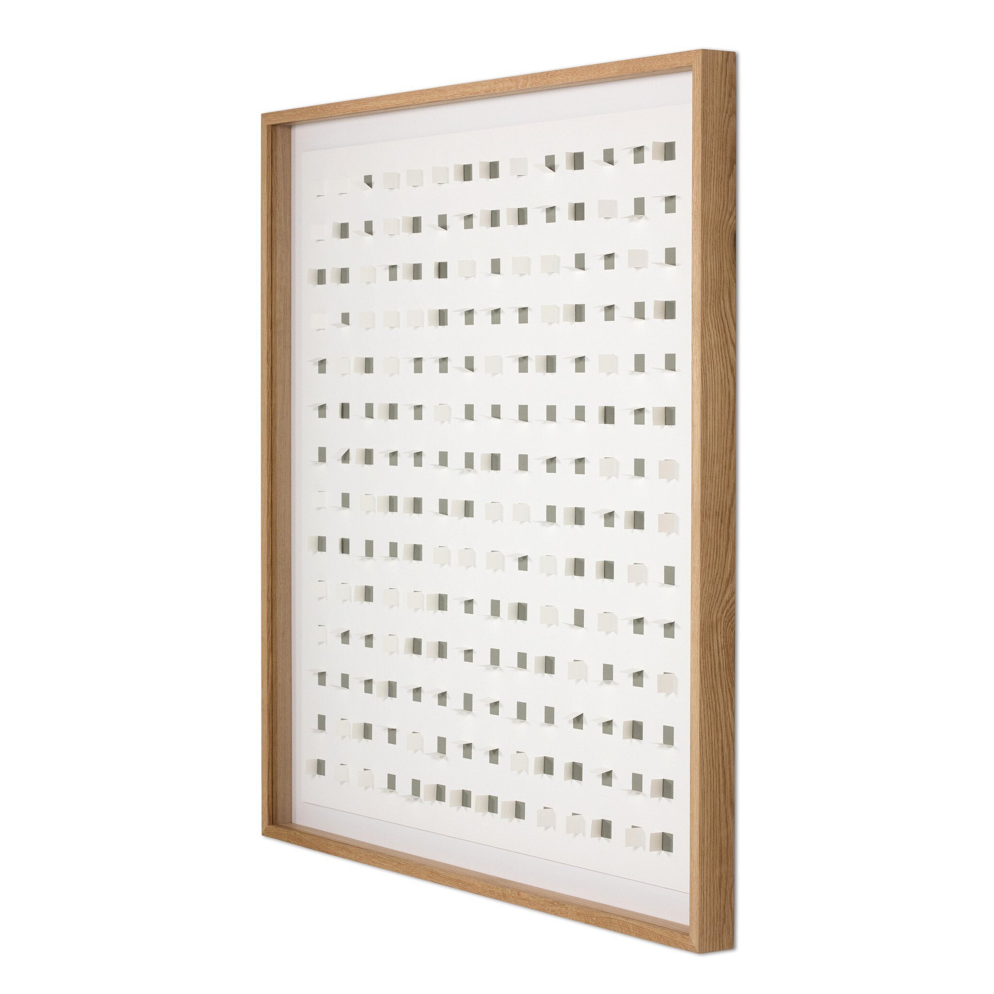See Through Laurel Oak by FH Art Studio - Vertical Grain 2.5 White Oak | 48" x 48"