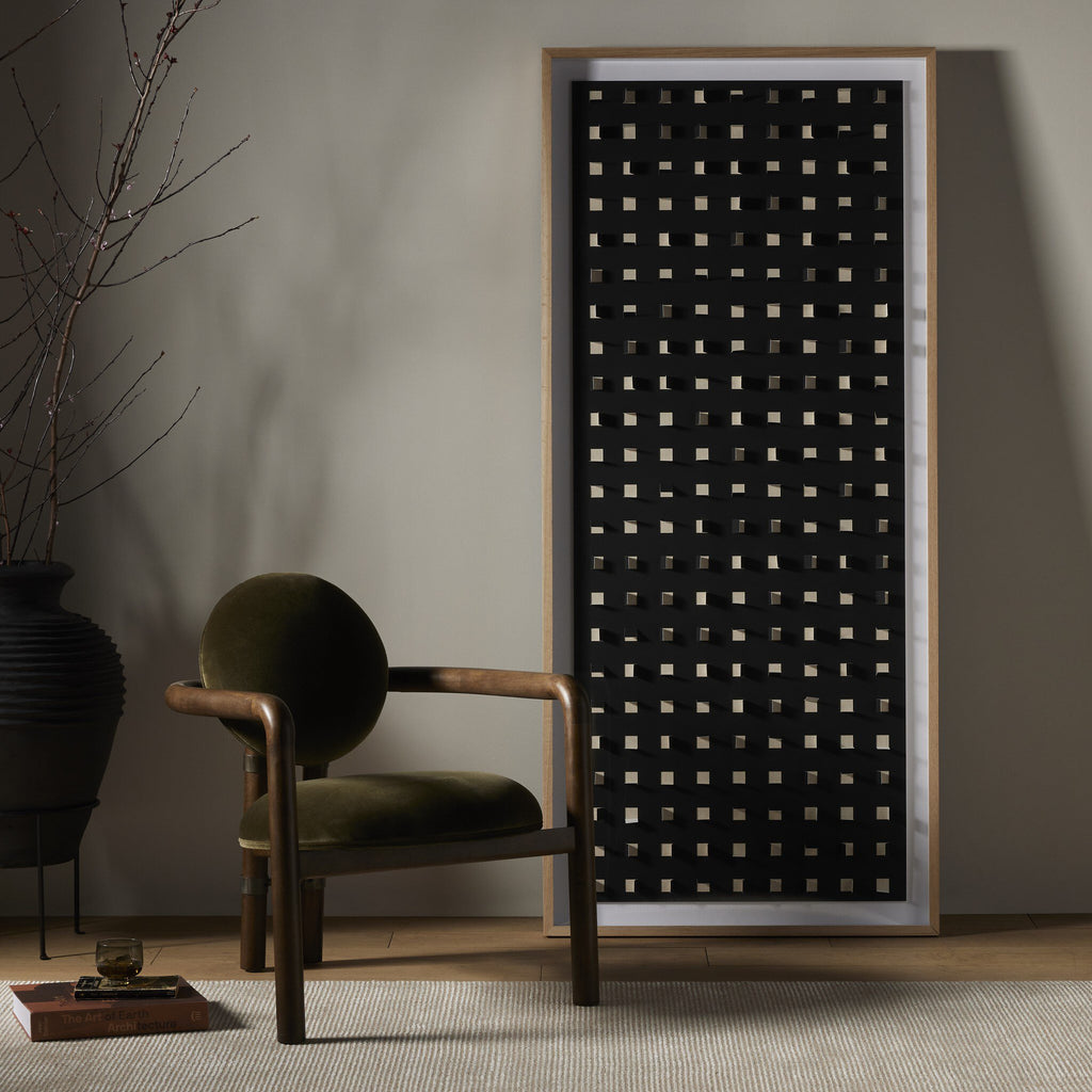 See Through Black by FH Art Studio - Vertical Grain 2.5 White Oak