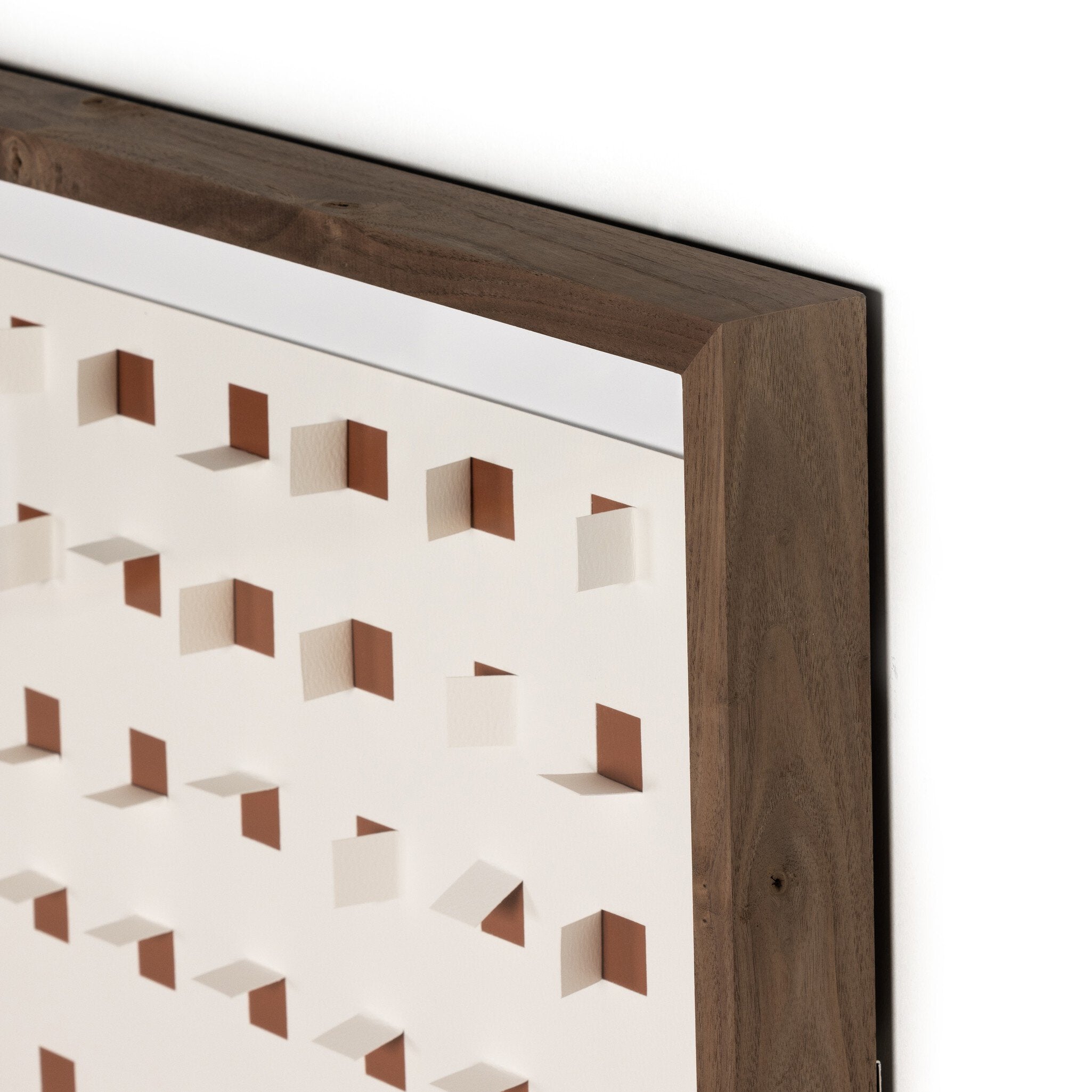 See Through Rustic Brown by FH Art Studio - Rustic 2.5 Walnut | 72" x 32"