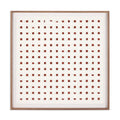 See Through Rustic Brown by FH Art Studio - Rustic 2.5 Walnut | 48" x 48"