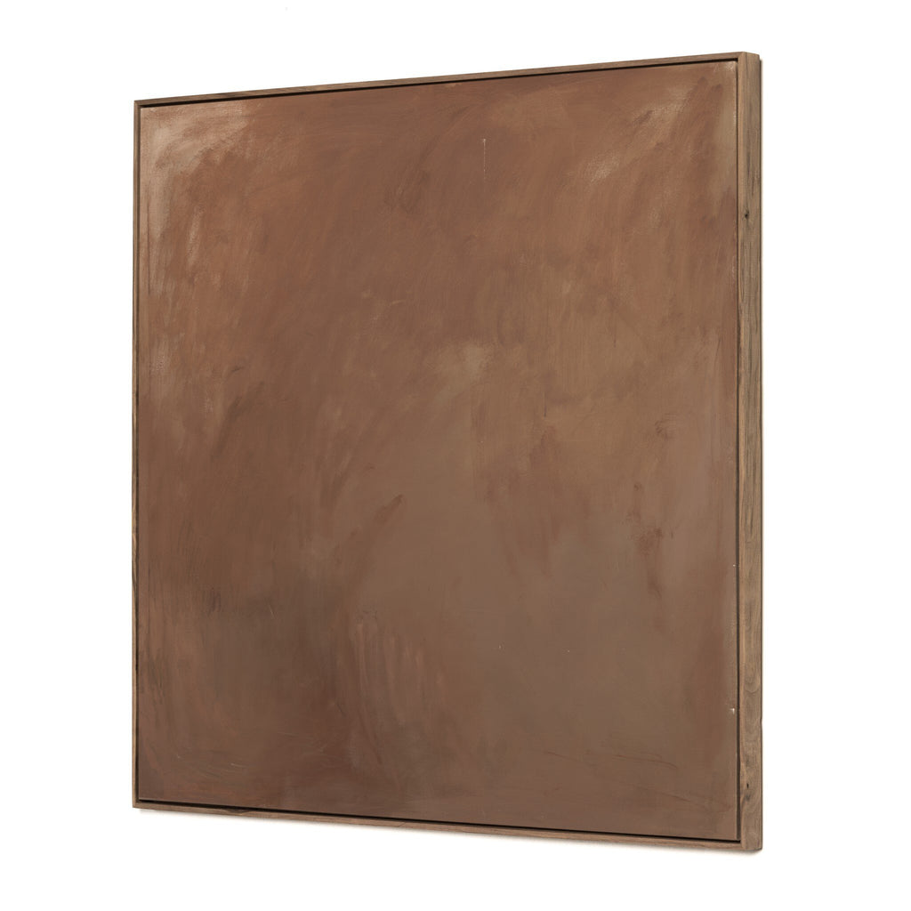 In The Quiet Earth by Melody Joy McMunn - Rustic Walnut Floater