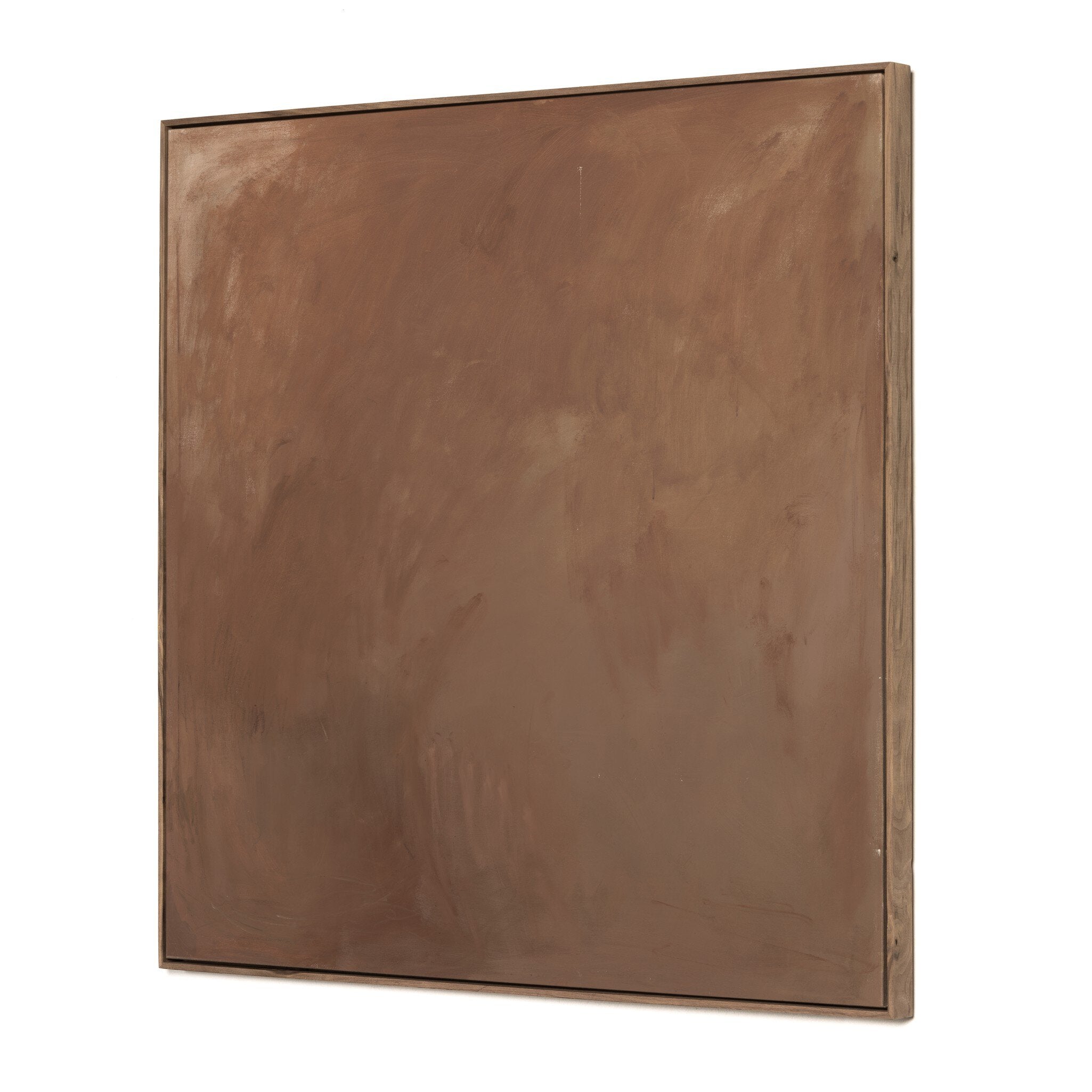 In The Quiet Earth by Melody Joy McMunn - Rustic Walnut Floater