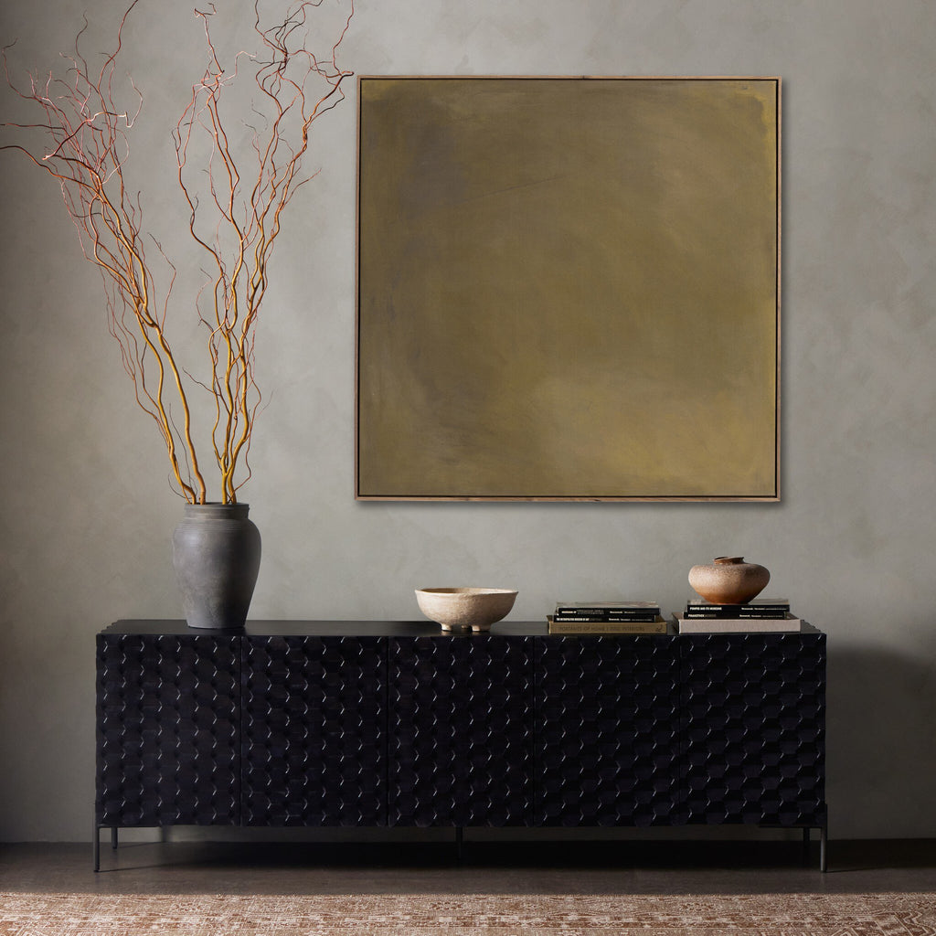Before The Storm by Melody Joy McMunn - Rustic Walnut Floater