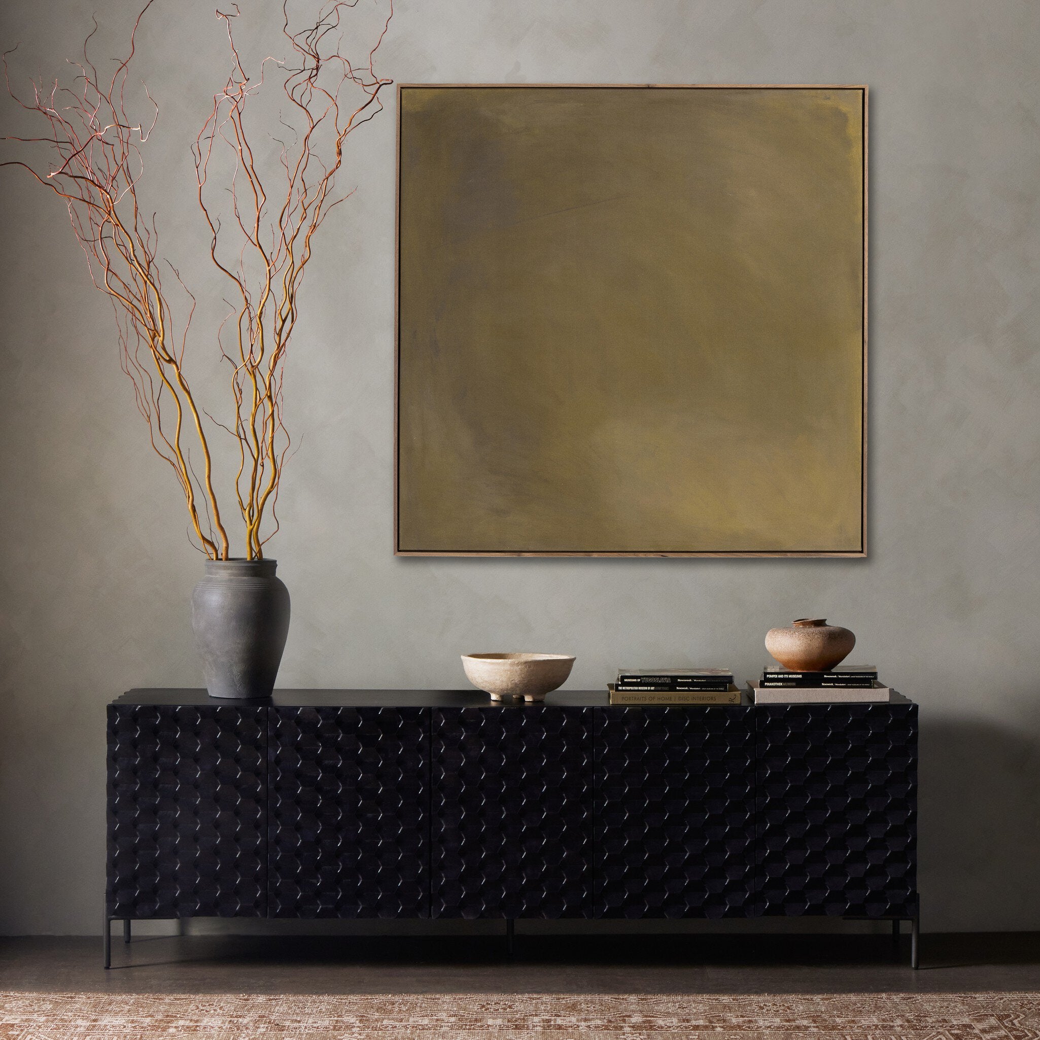 Before The Storm by Melody Joy McMunn - Rustic Walnut Floater
