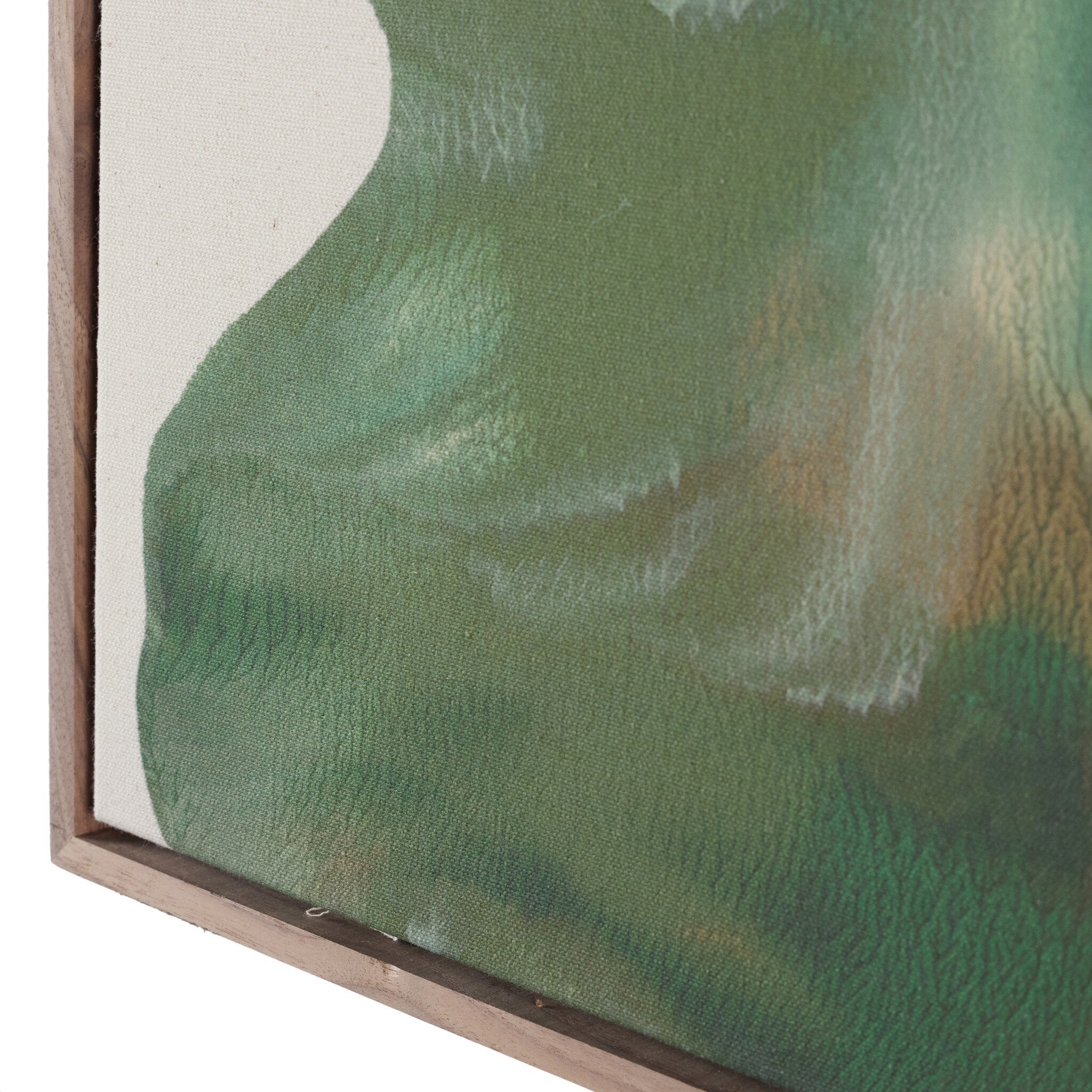 Rorschach Forrest Diptych by Orfeo Quagliata - Rustic Walnut Floater