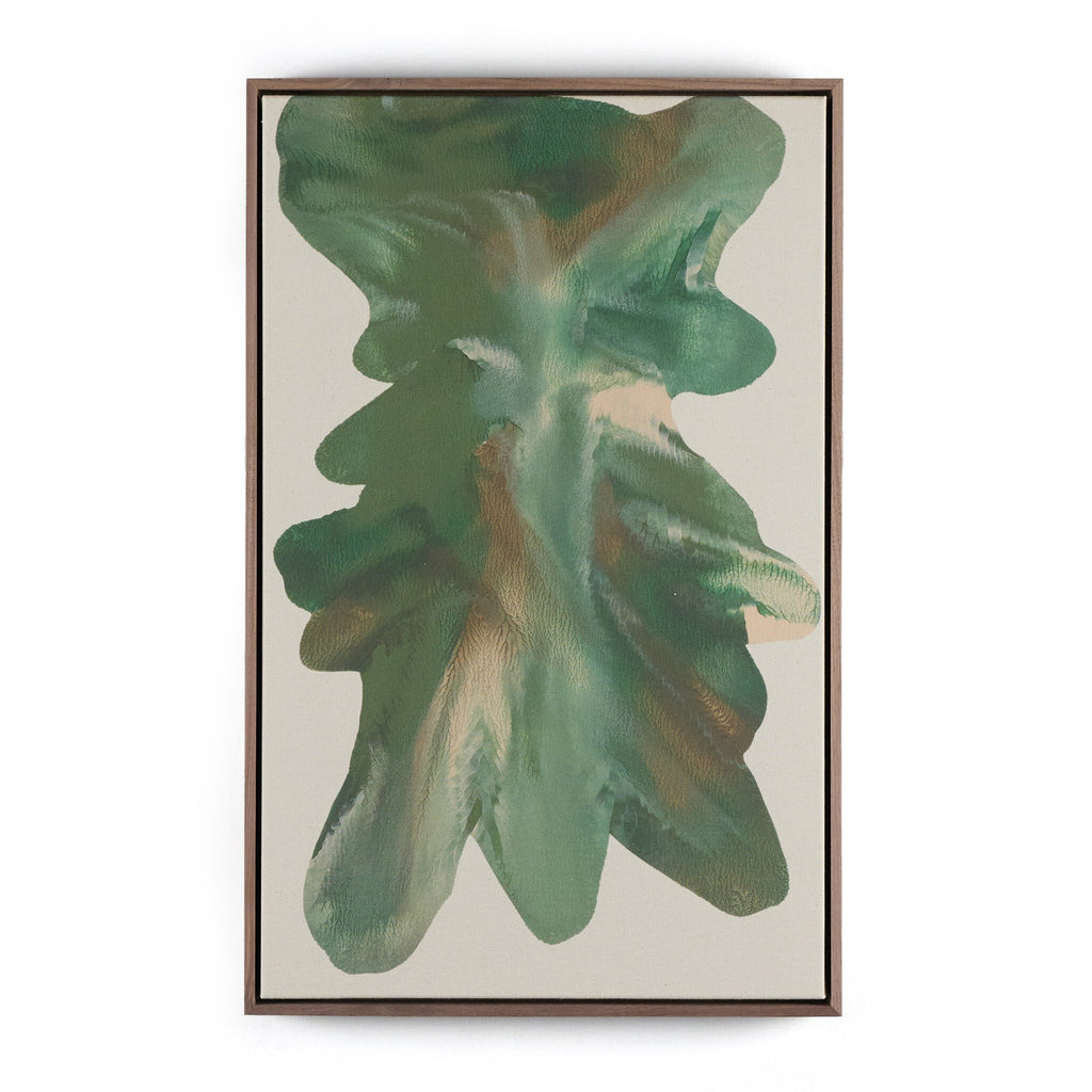 Rorschach Forrest Diptych by Orfeo Quagliata - Rustic Walnut Floater