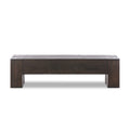 Abaso Accent Bench - Ebony Rustic Wormwood Oak