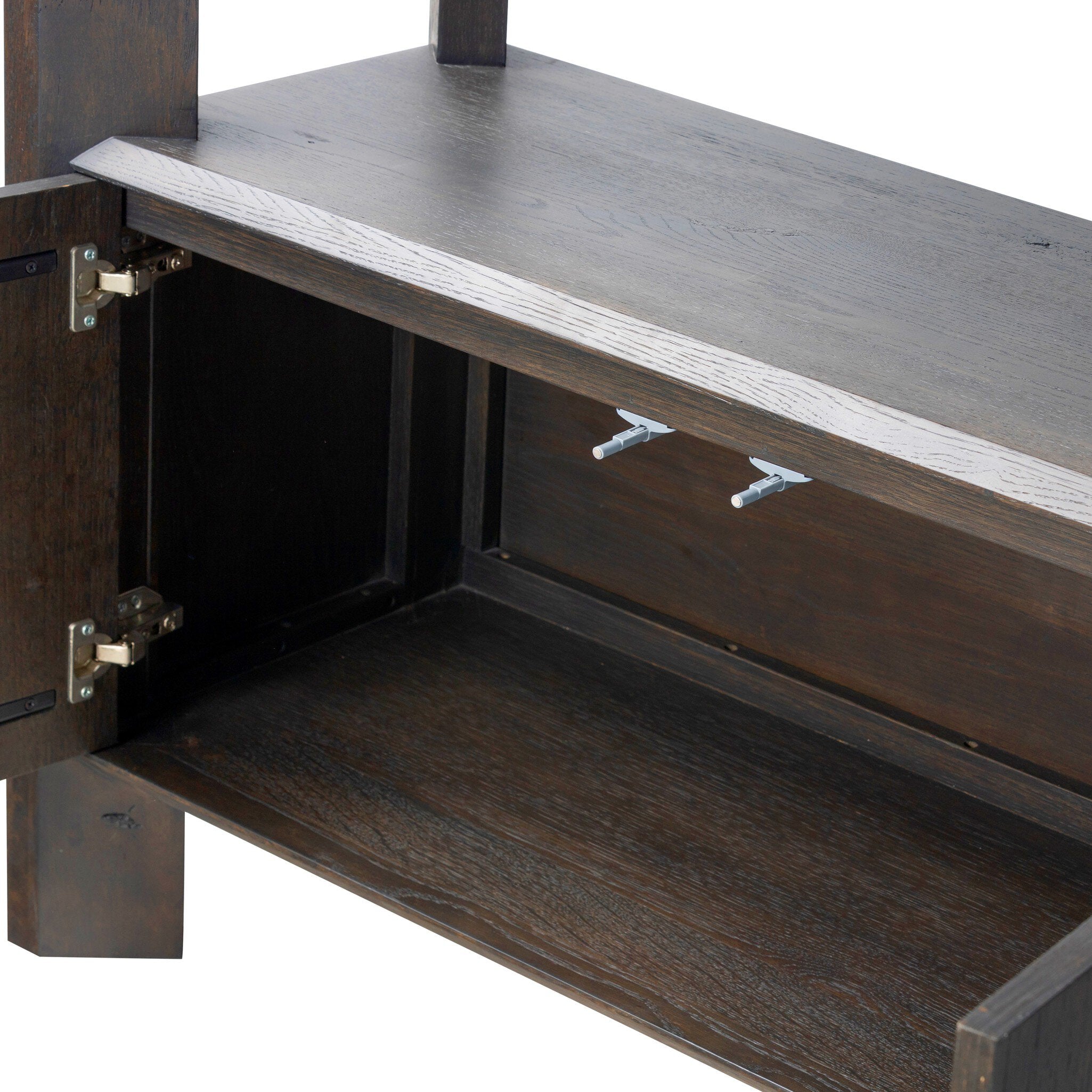 Orwin Bookshelf - Smoked Black Oak