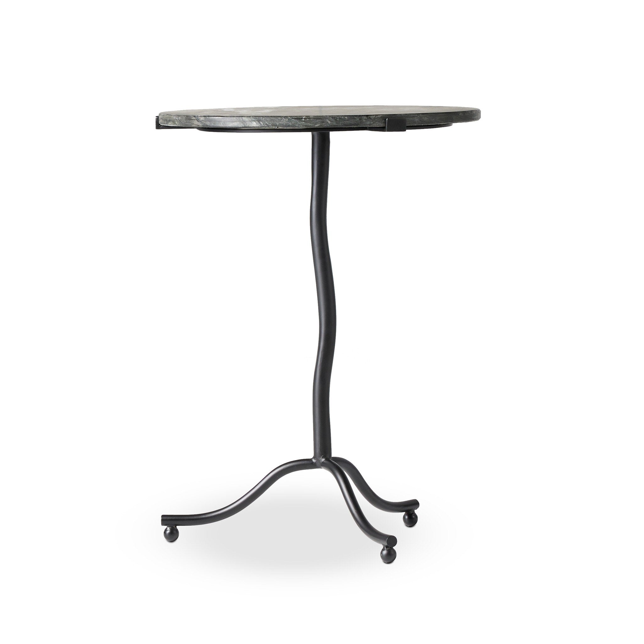 Sophie End Table - Black Marble