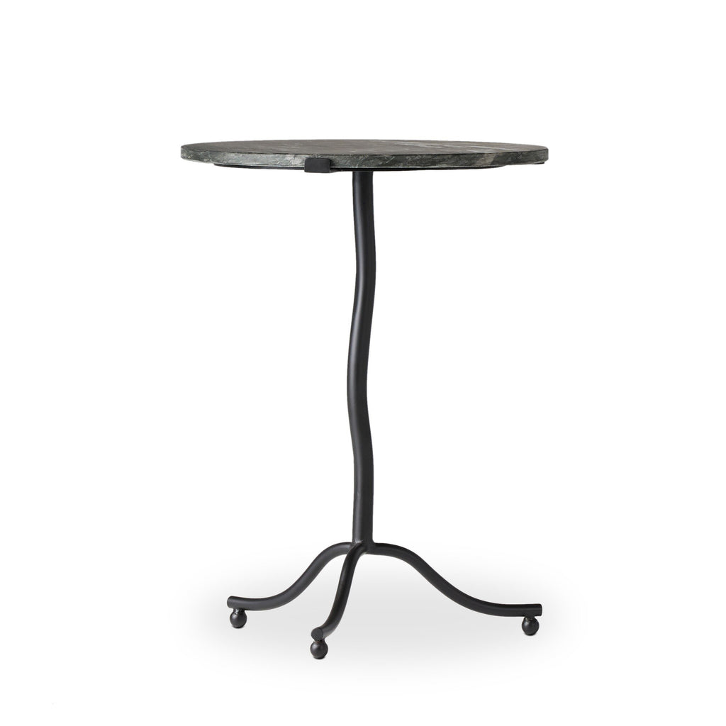 Sophie End Table - Black Marble
