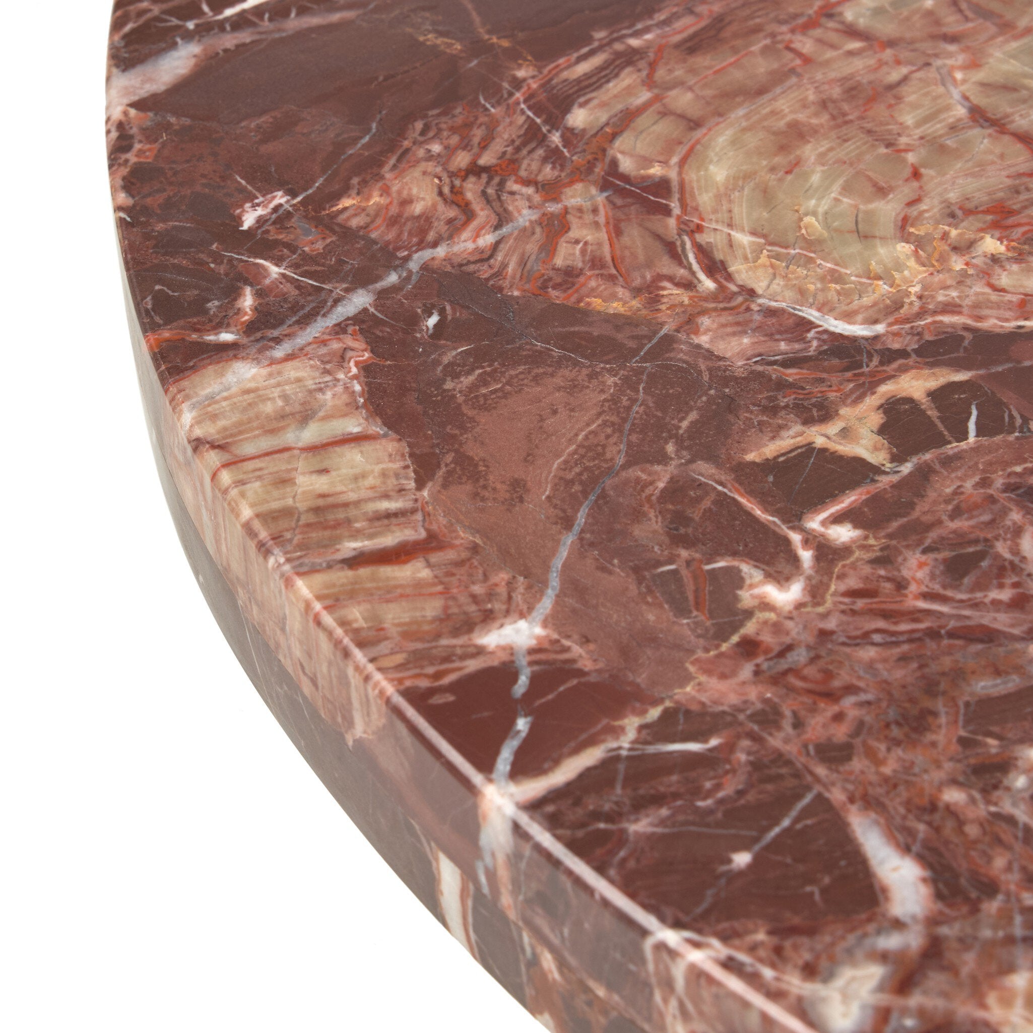 Zion Nesting Coffee Table - Merlot Marble