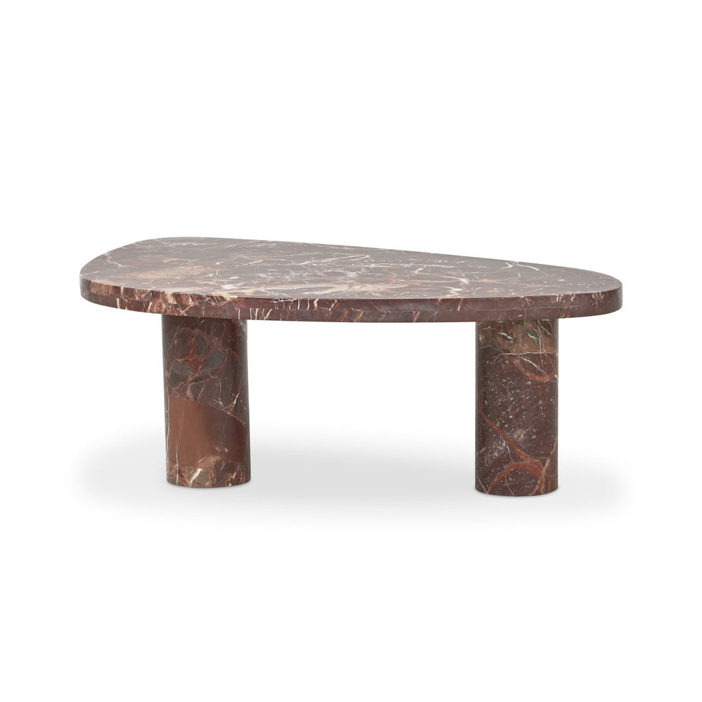 Zion Nesting Coffee Table - Merlot Marble