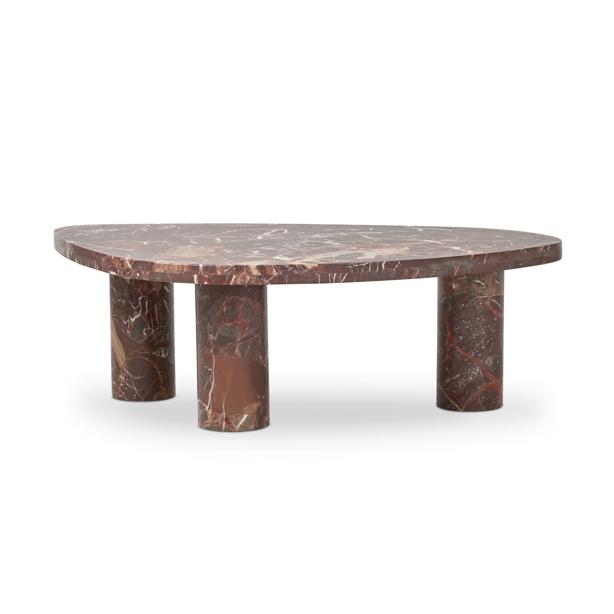 Zion Nesting Coffee Table - Merlot Marble