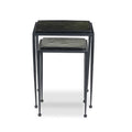 Dalston Nesting End Table Set - Moss Cast Glass