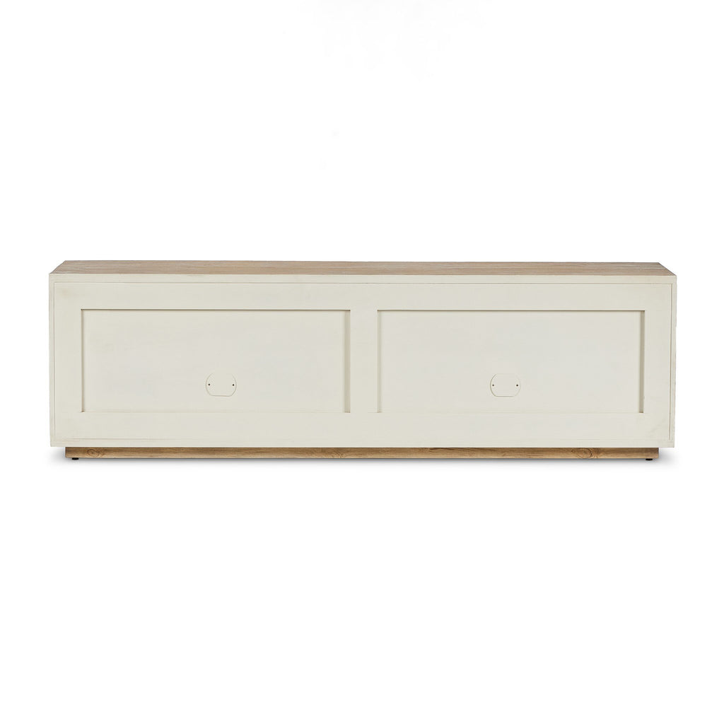 Redondo Media Console - Bleached Alder