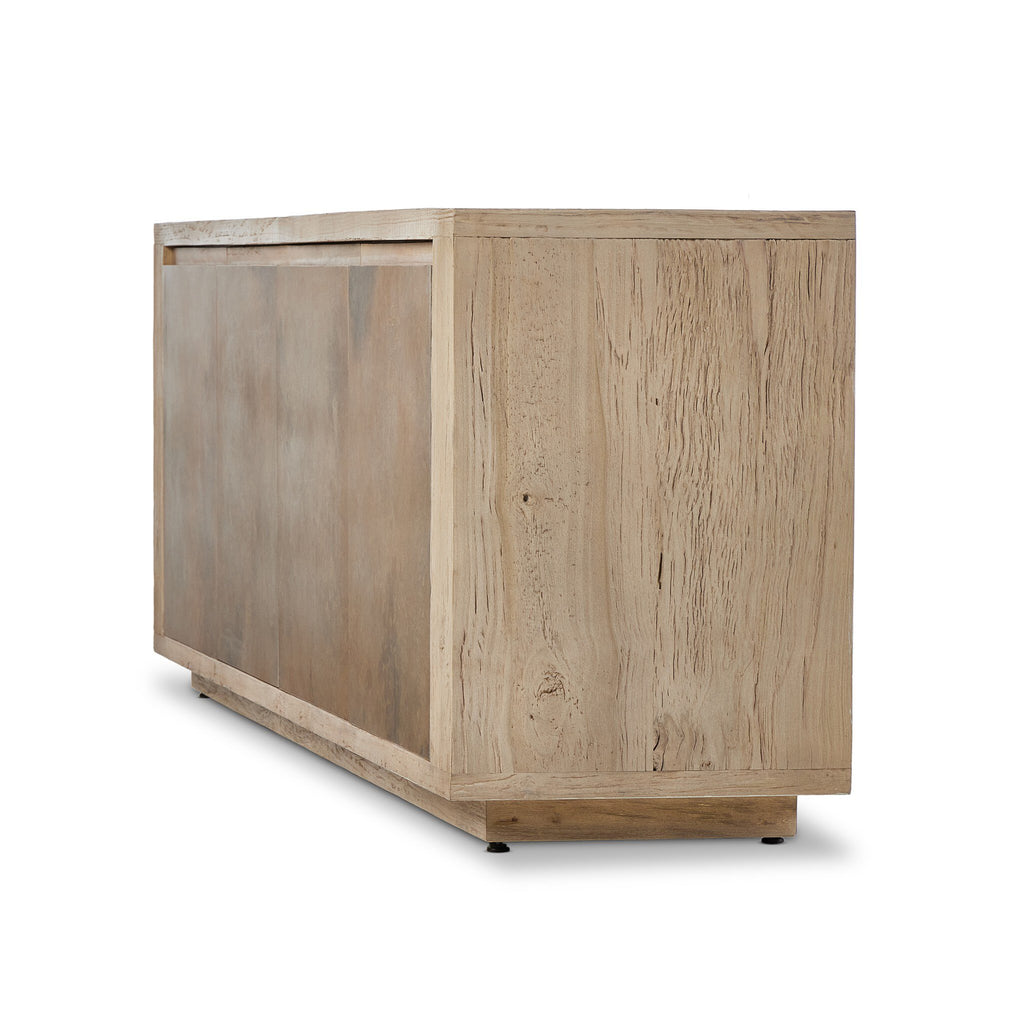 Redondo Media Console - Bleached Alder