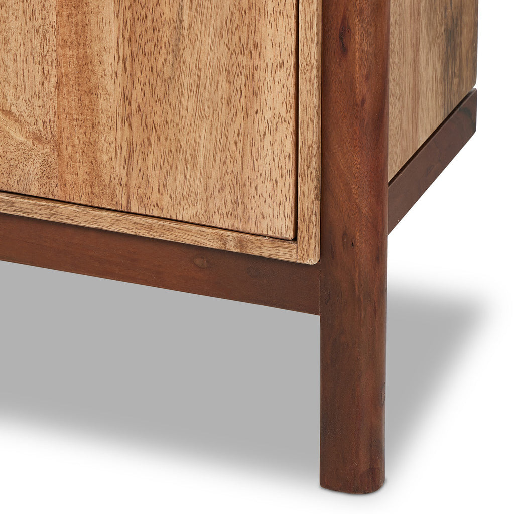 Reza Bookcase - Toasted Acacia