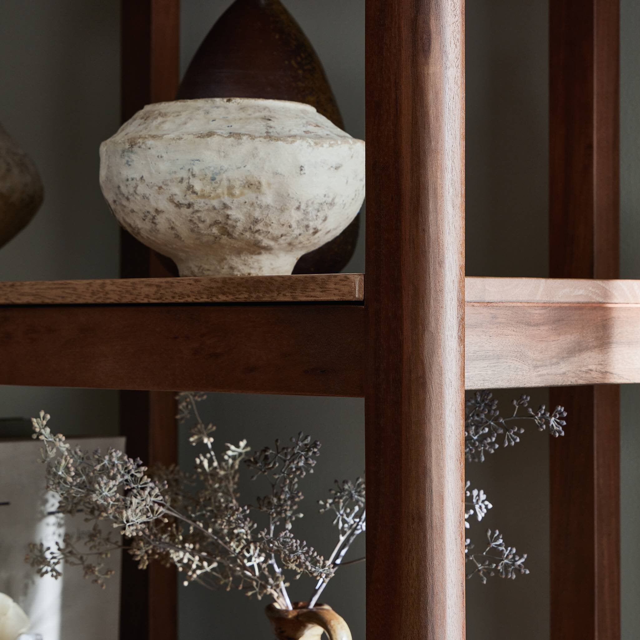 Reza Bookcase - Toasted Acacia