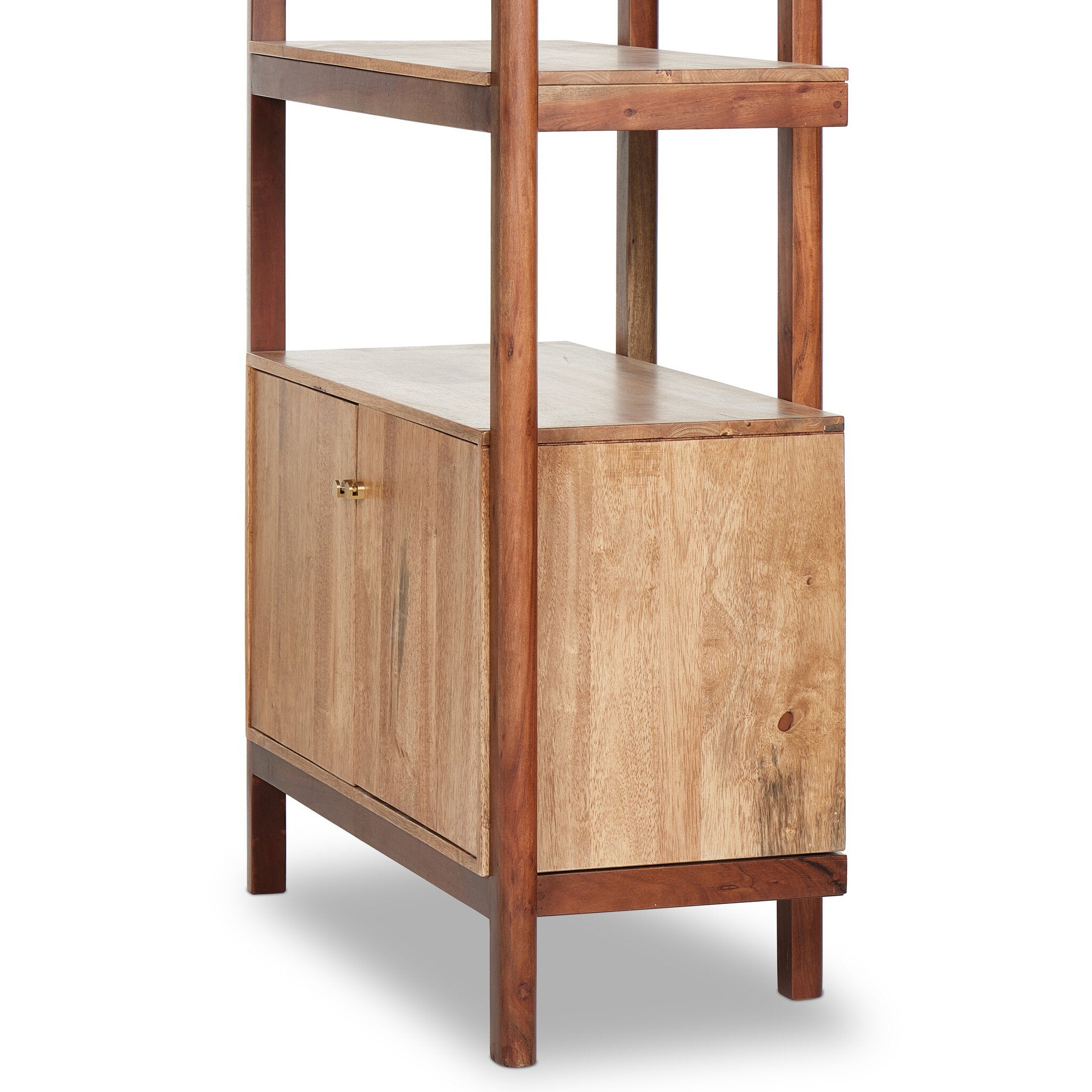 Reza Bookcase - Toasted Acacia