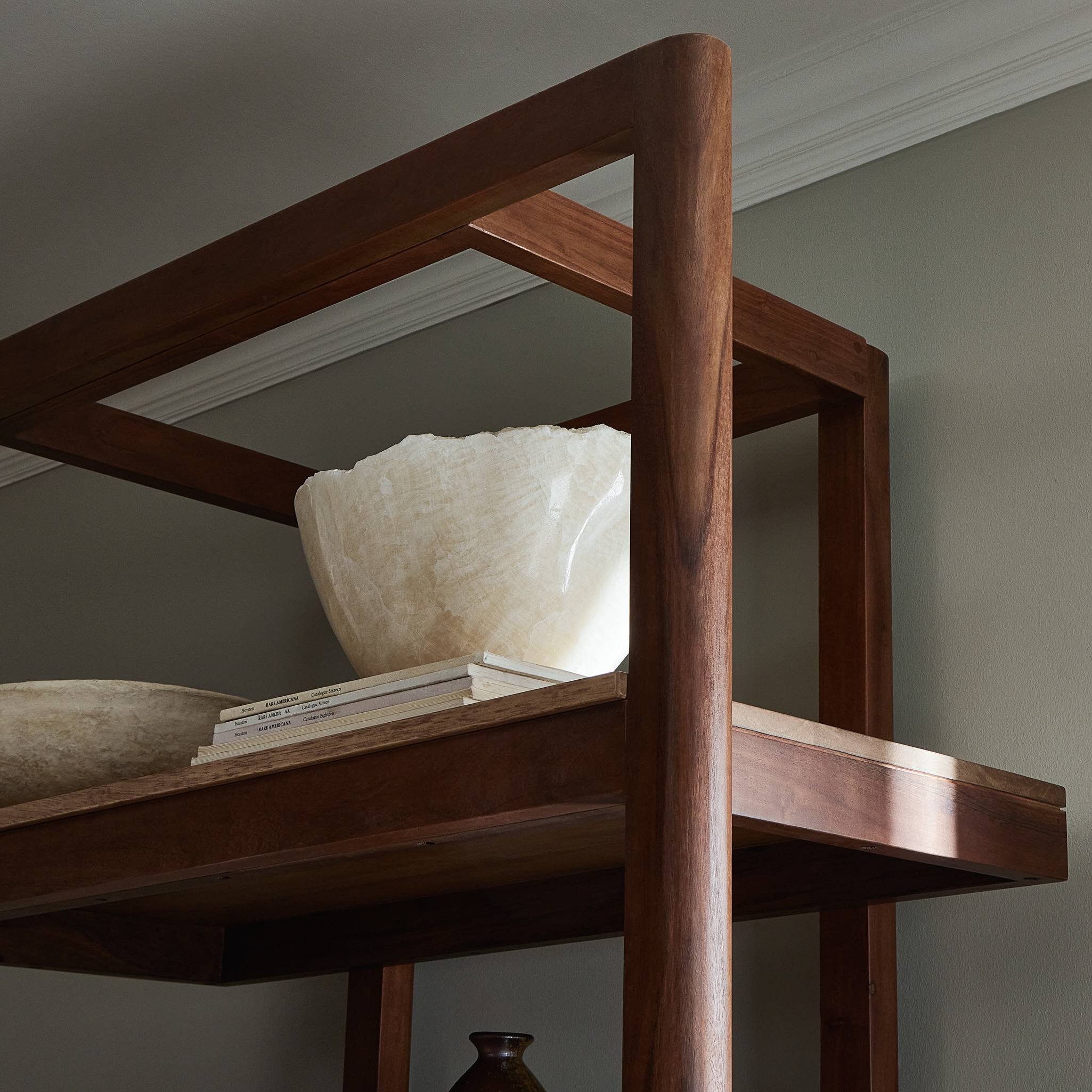 Reza Bookcase - Toasted Acacia