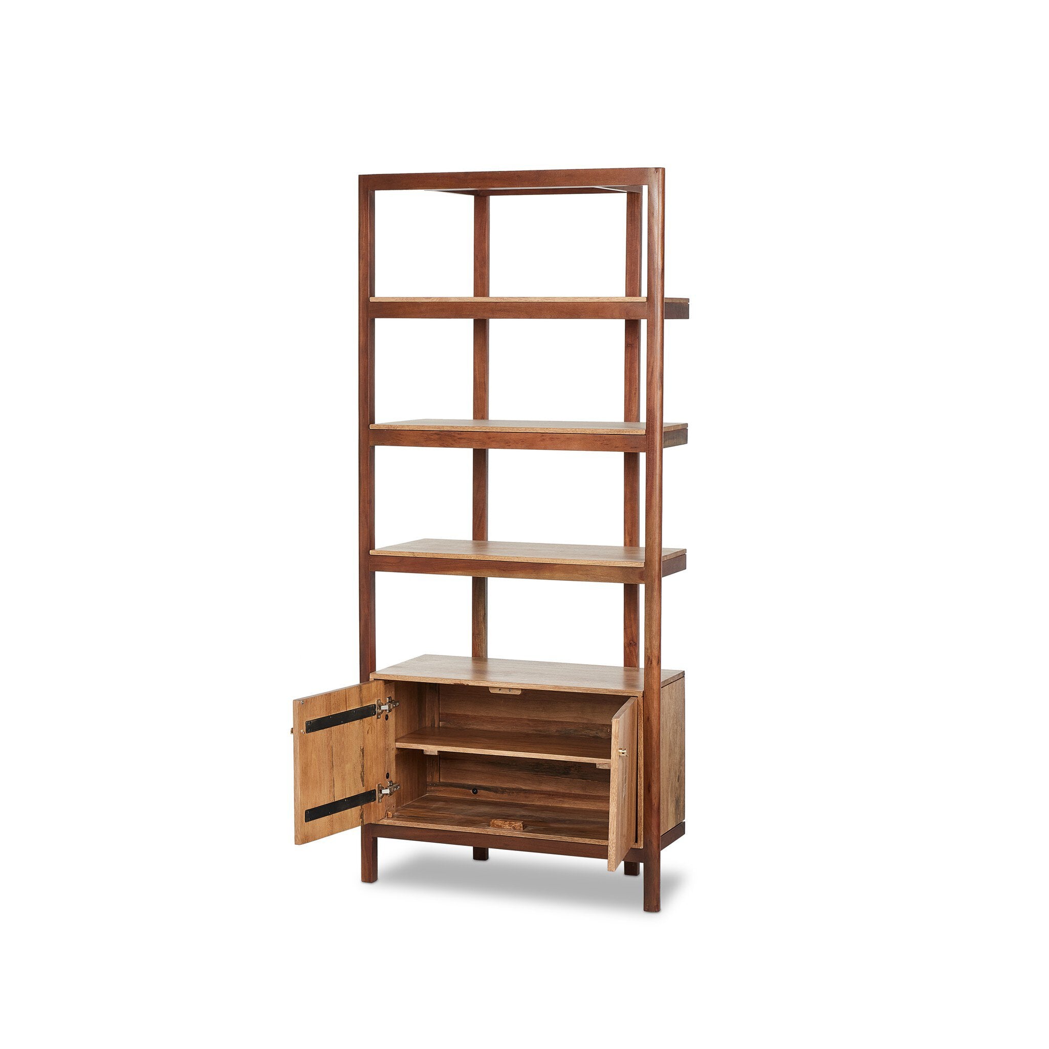 Reza Bookcase - Toasted Acacia