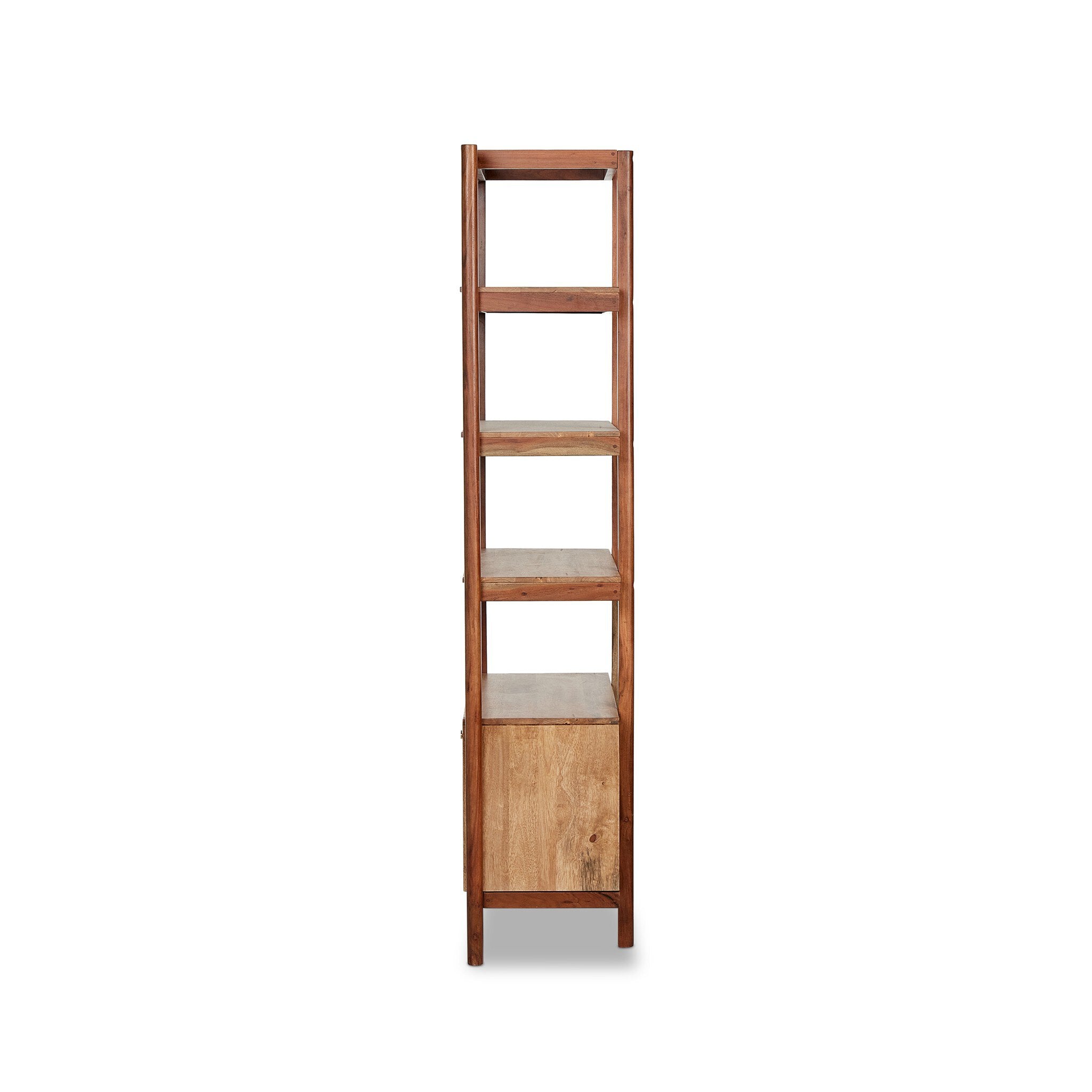 Reza Bookcase - Toasted Acacia