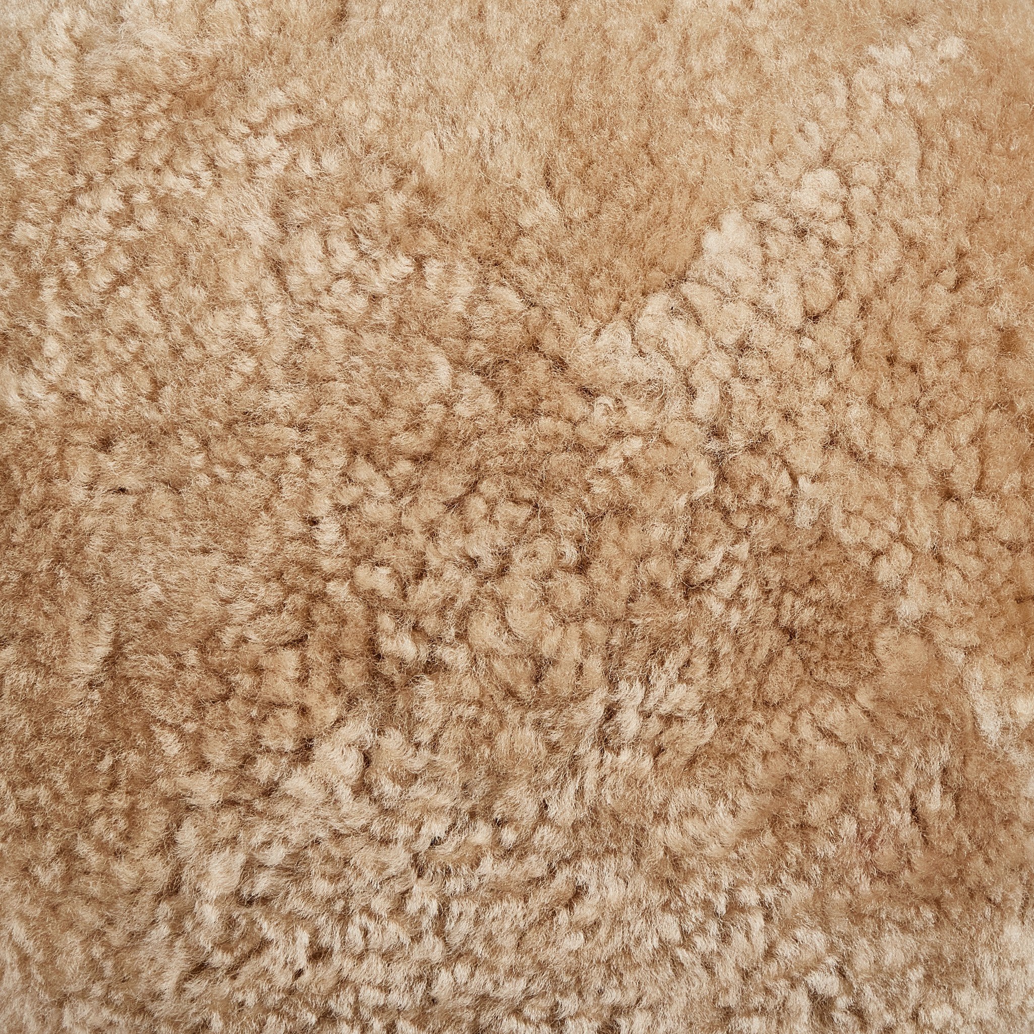 Balle Shearling Pillow - Beige Shorn Sheepskin