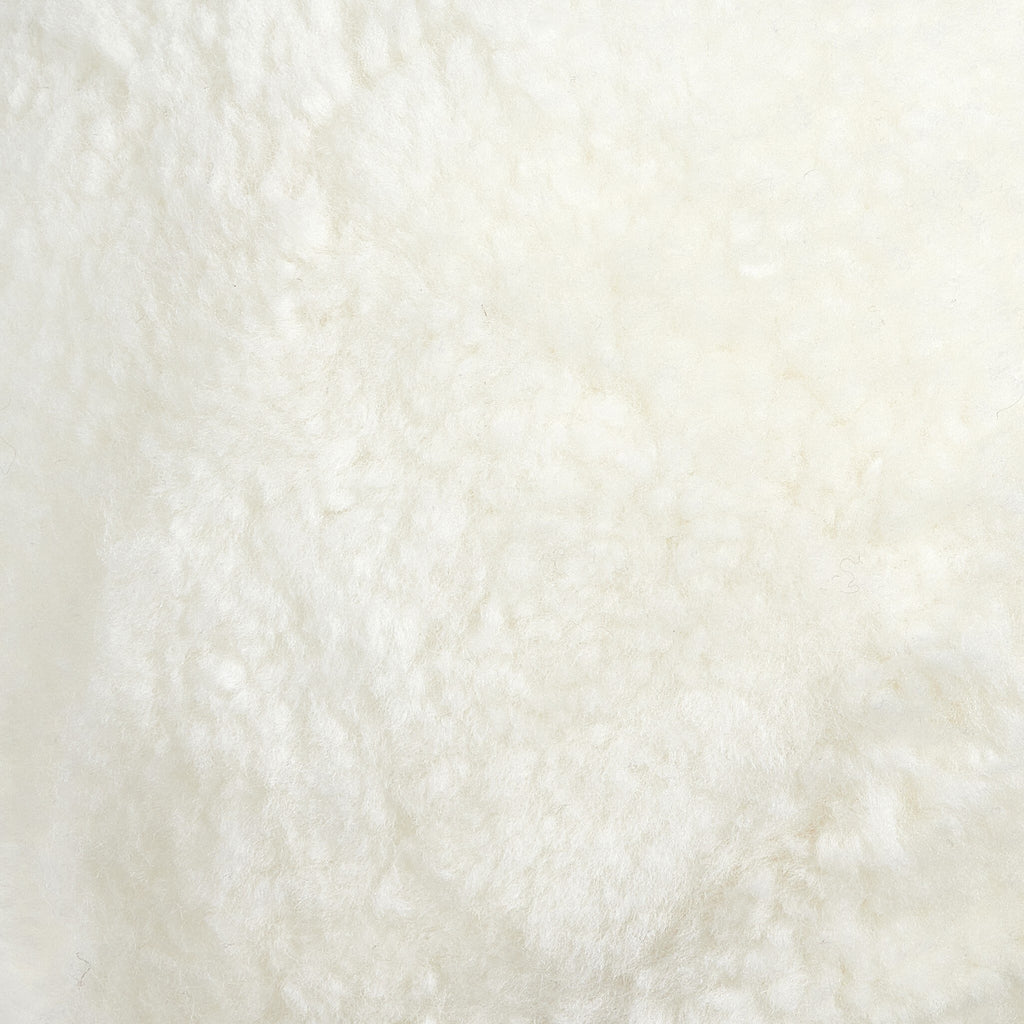 Balle Shearling Pillow - White Shorn Sheepskin