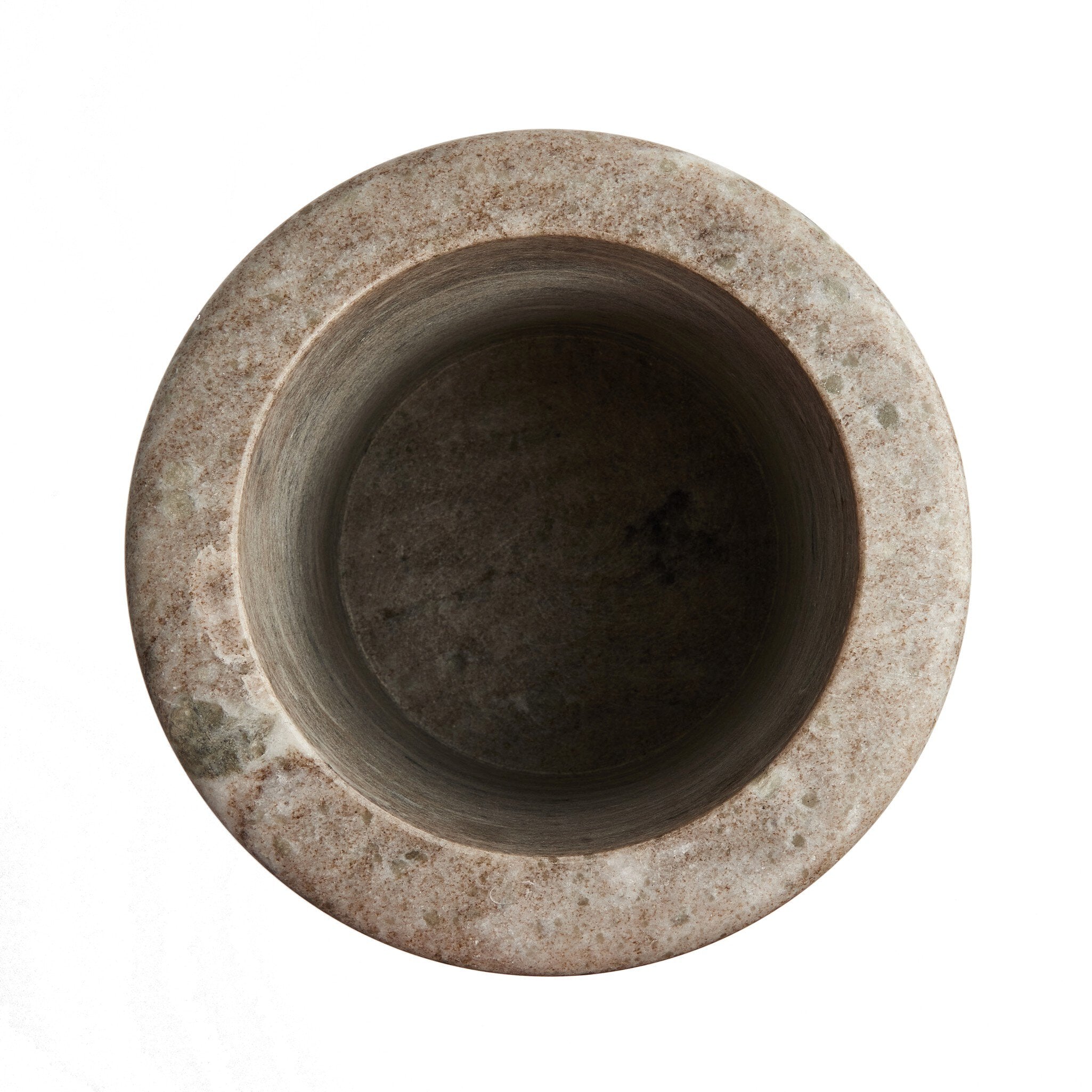 Devi Vase - Antique White Marble