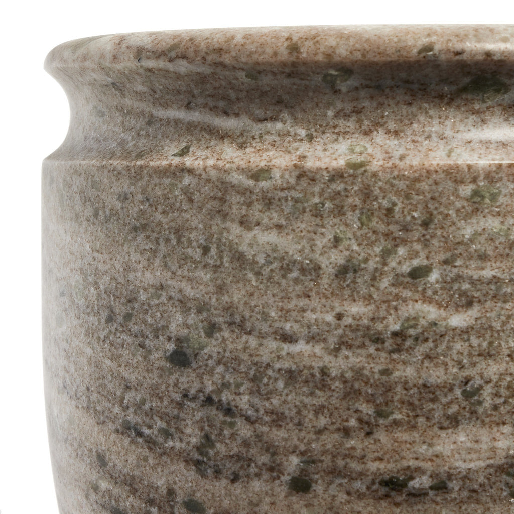 Devi Vase - Antique White Marble