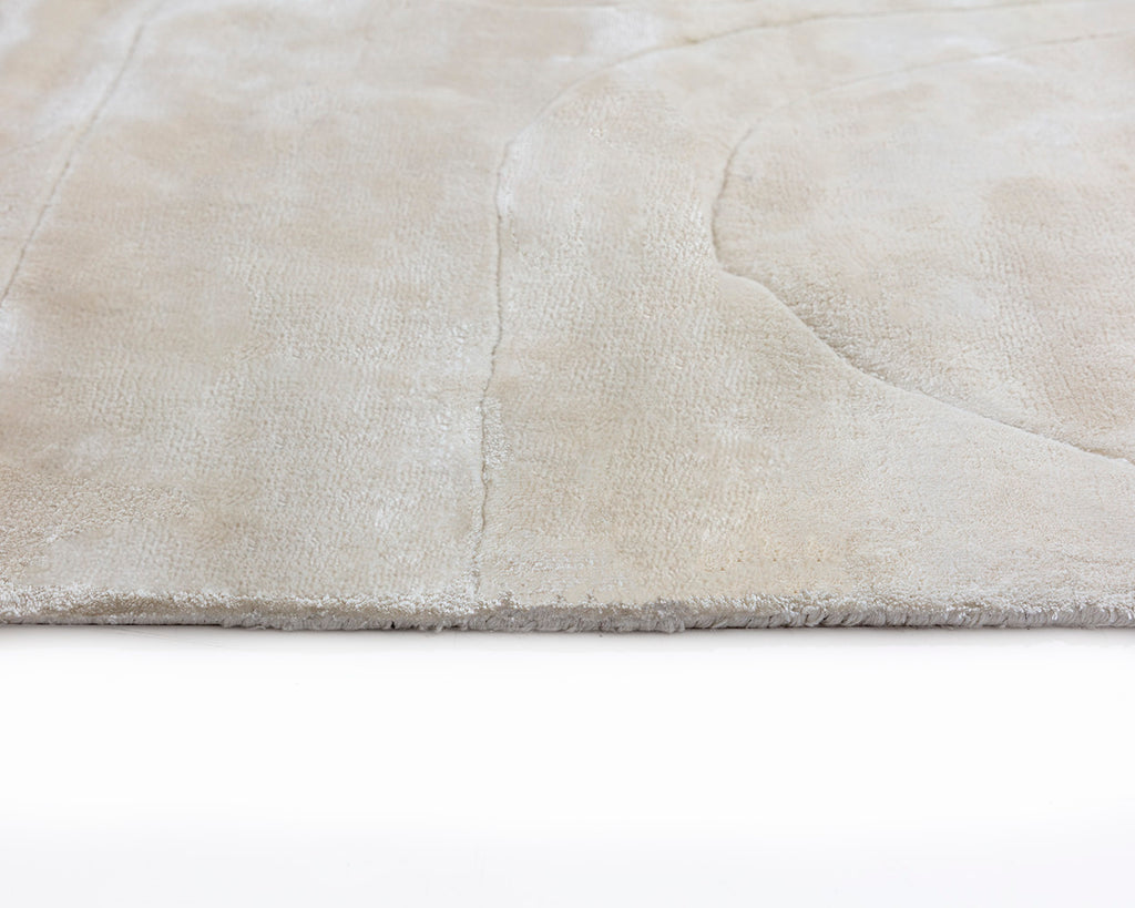 Caruso Hand-Loomed Rug - Cream / Ivory - 6' X 9'